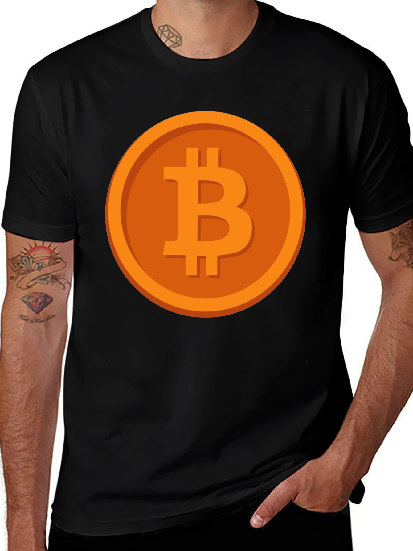 Bitcoin Graphic T-Shirt - Crypto Currency Tee