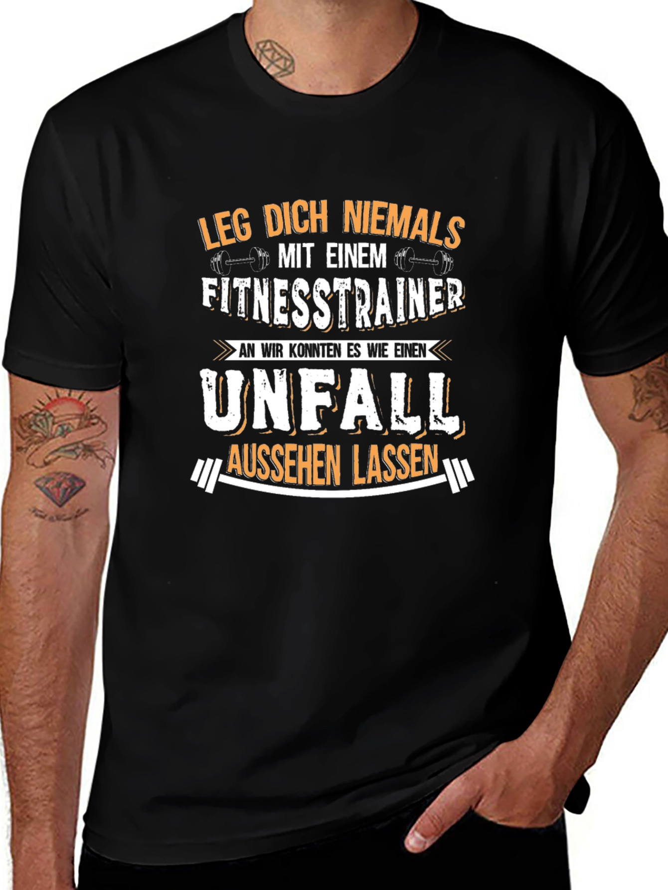 Fitness Trainer Novelty Graphic T-Shirt