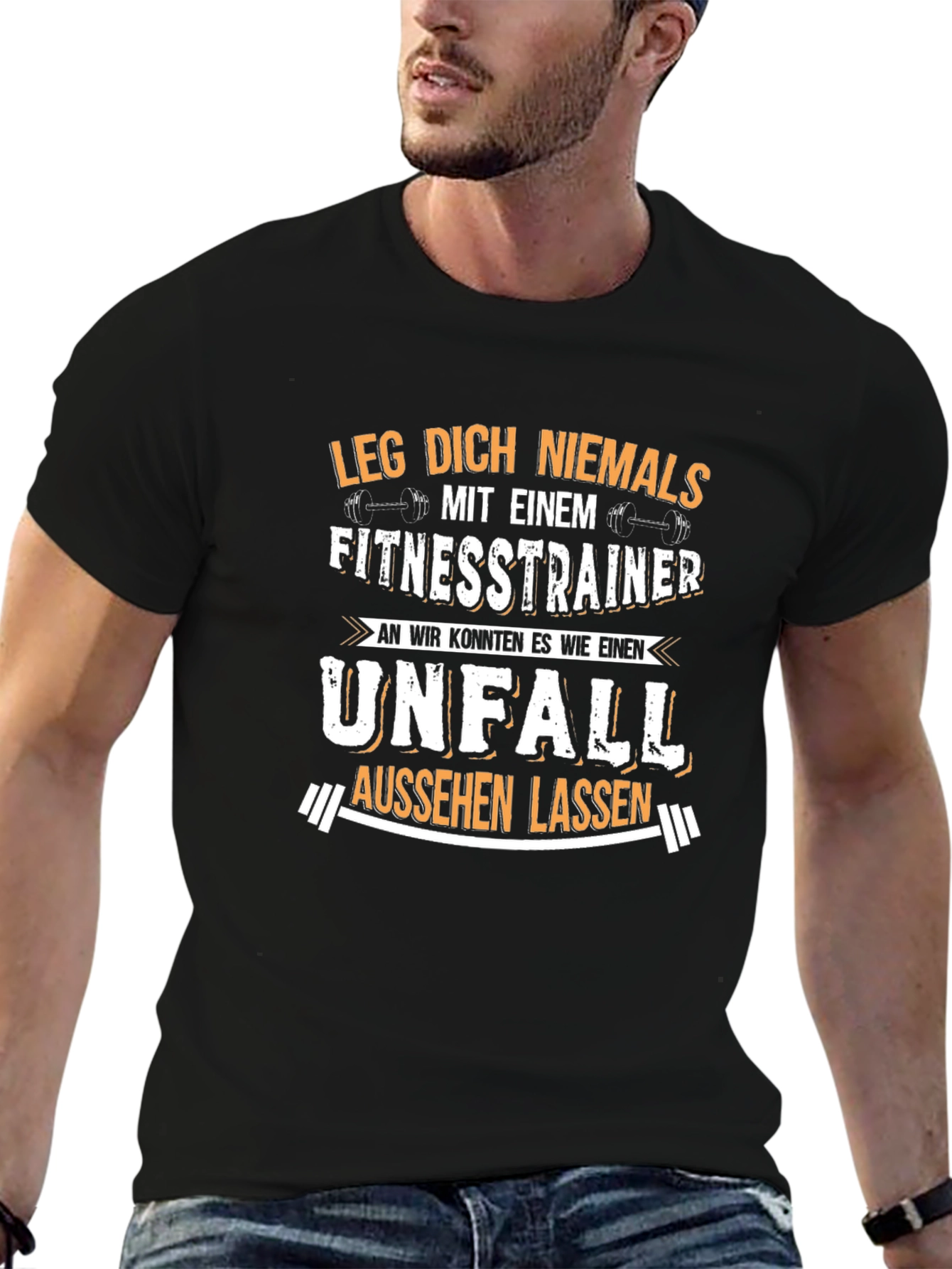 Fitness Trainer Novelty Graphic T-Shirt