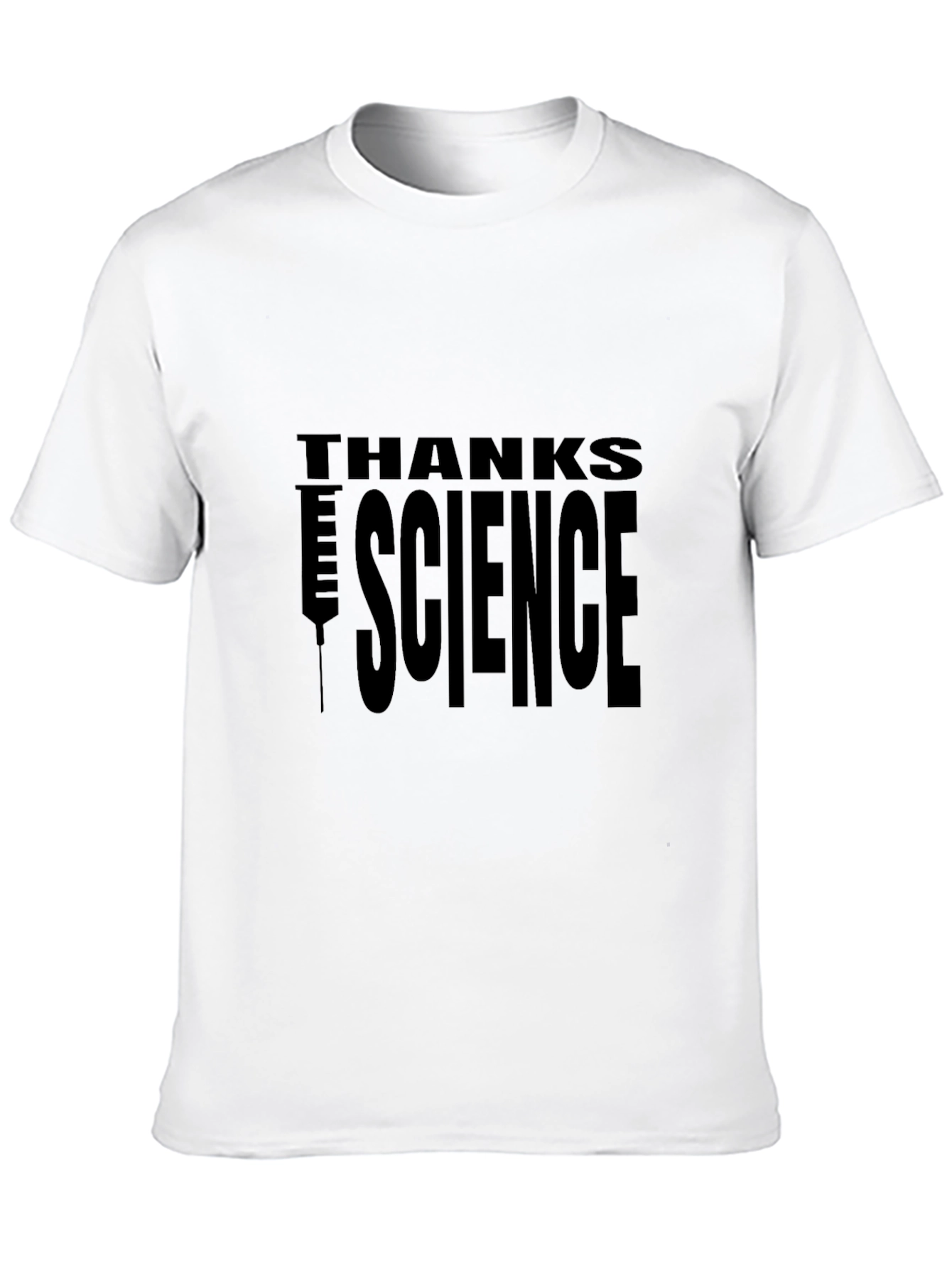 Thanks Science T-Shirt - Modern Graphic Tee