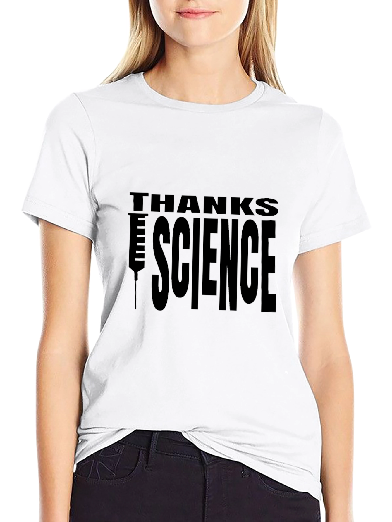 Thanks Science T-Shirt - Modern Graphic Tee