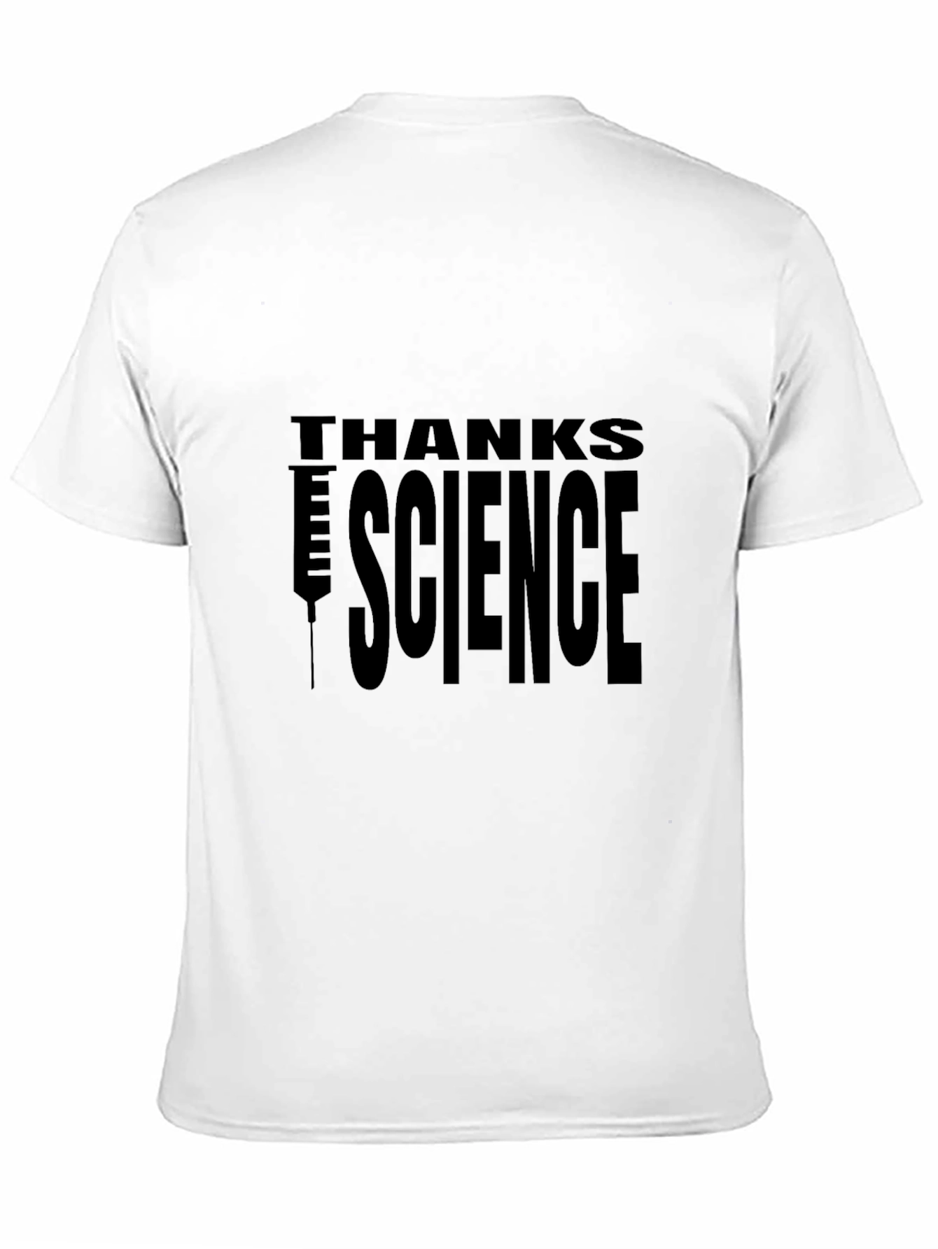 Thanks Science T-Shirt - Modern Graphic Tee