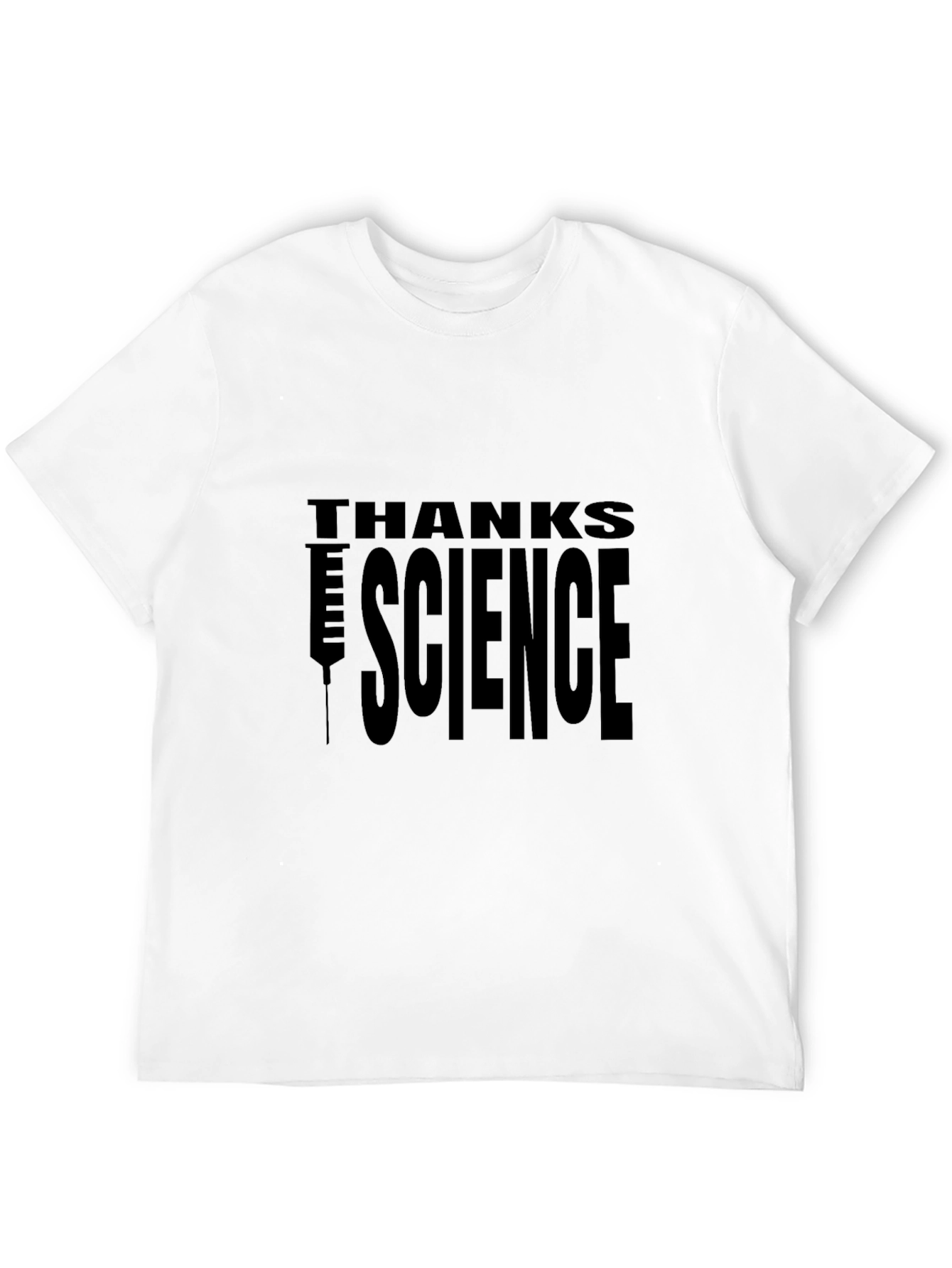Thanks Science T-Shirt - Modern Graphic Tee
