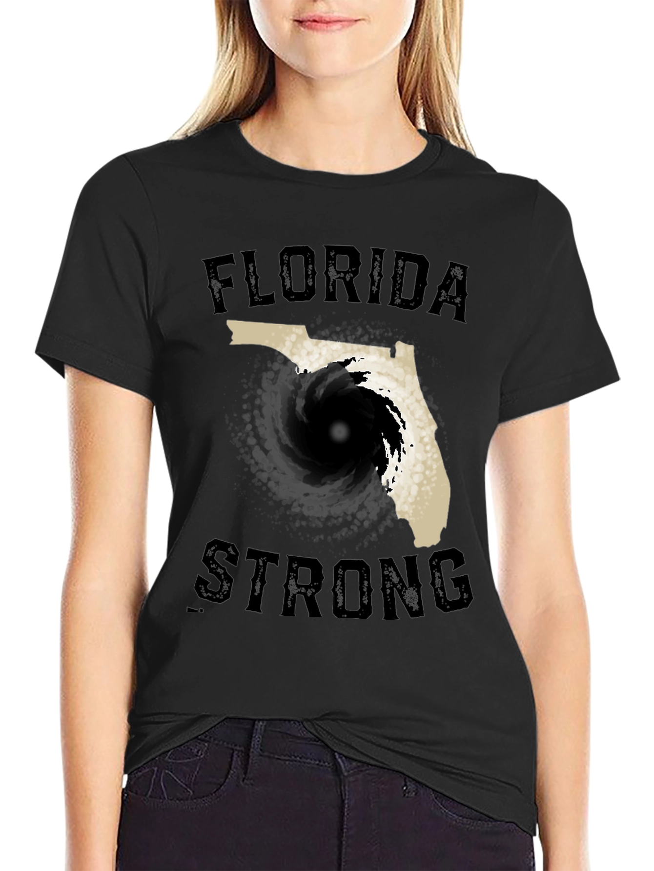 Florida Strong Hurricane Graphic T-Shirt