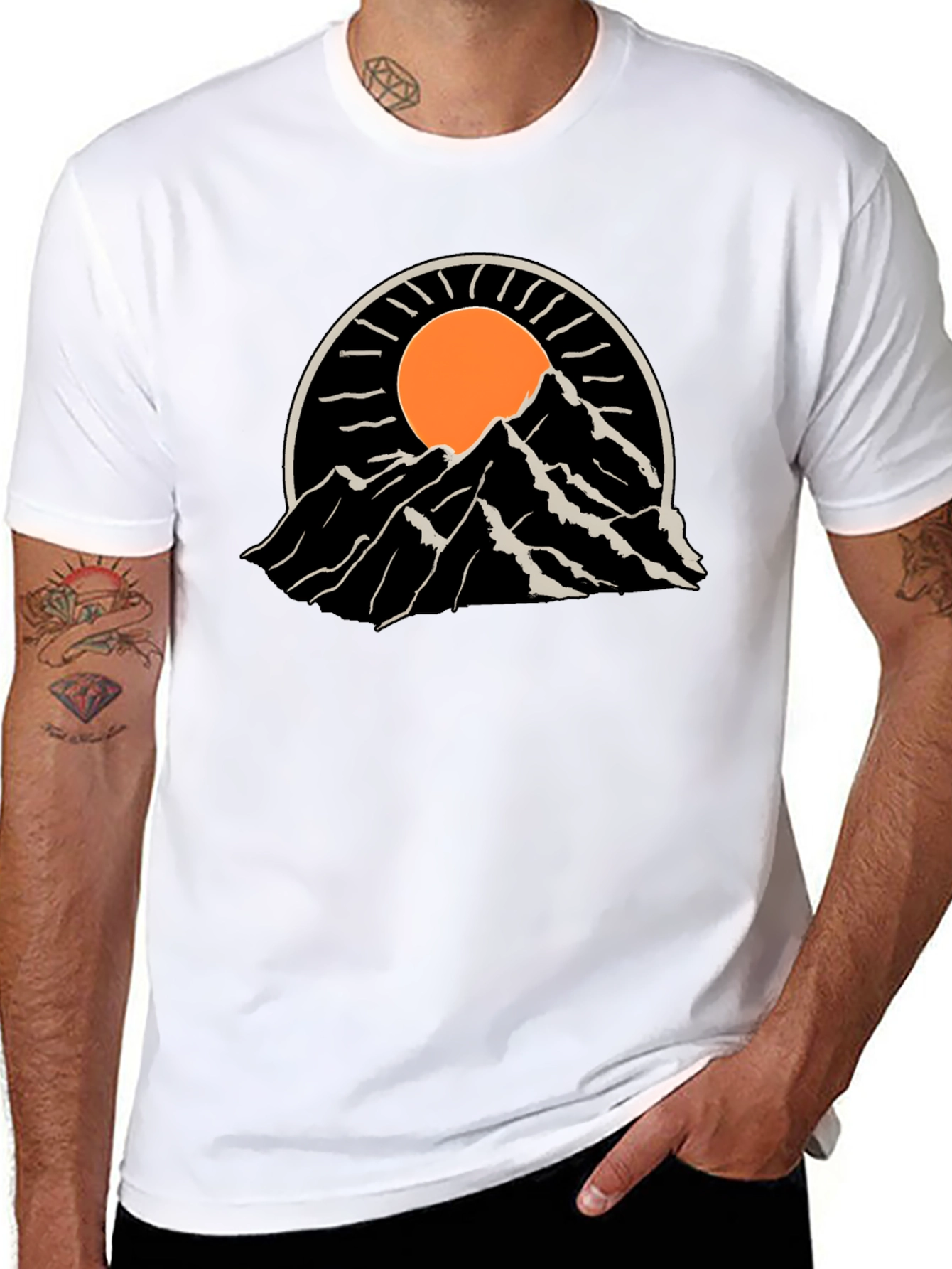 Mountain Sun Graphic Tee - Adventure Ready!