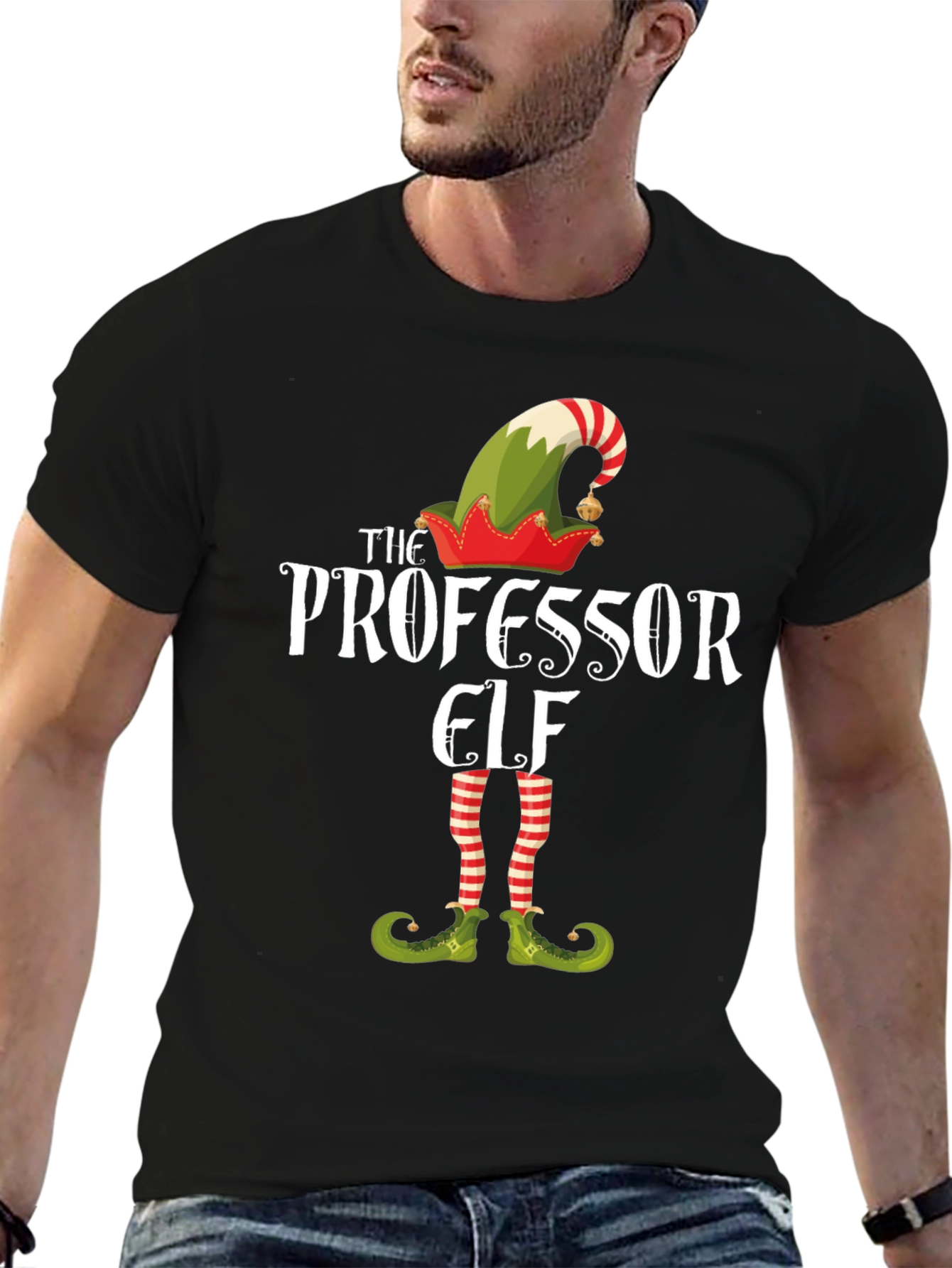 Professor Elf Graphic Tee