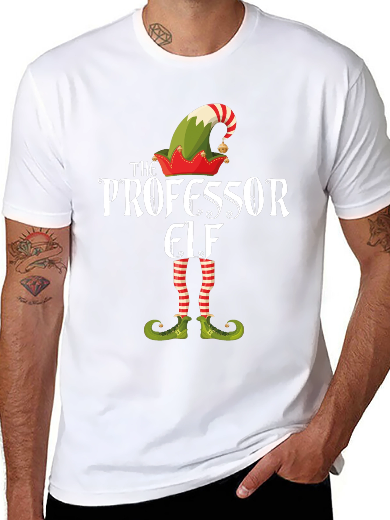 Professor Elf Graphic Tee