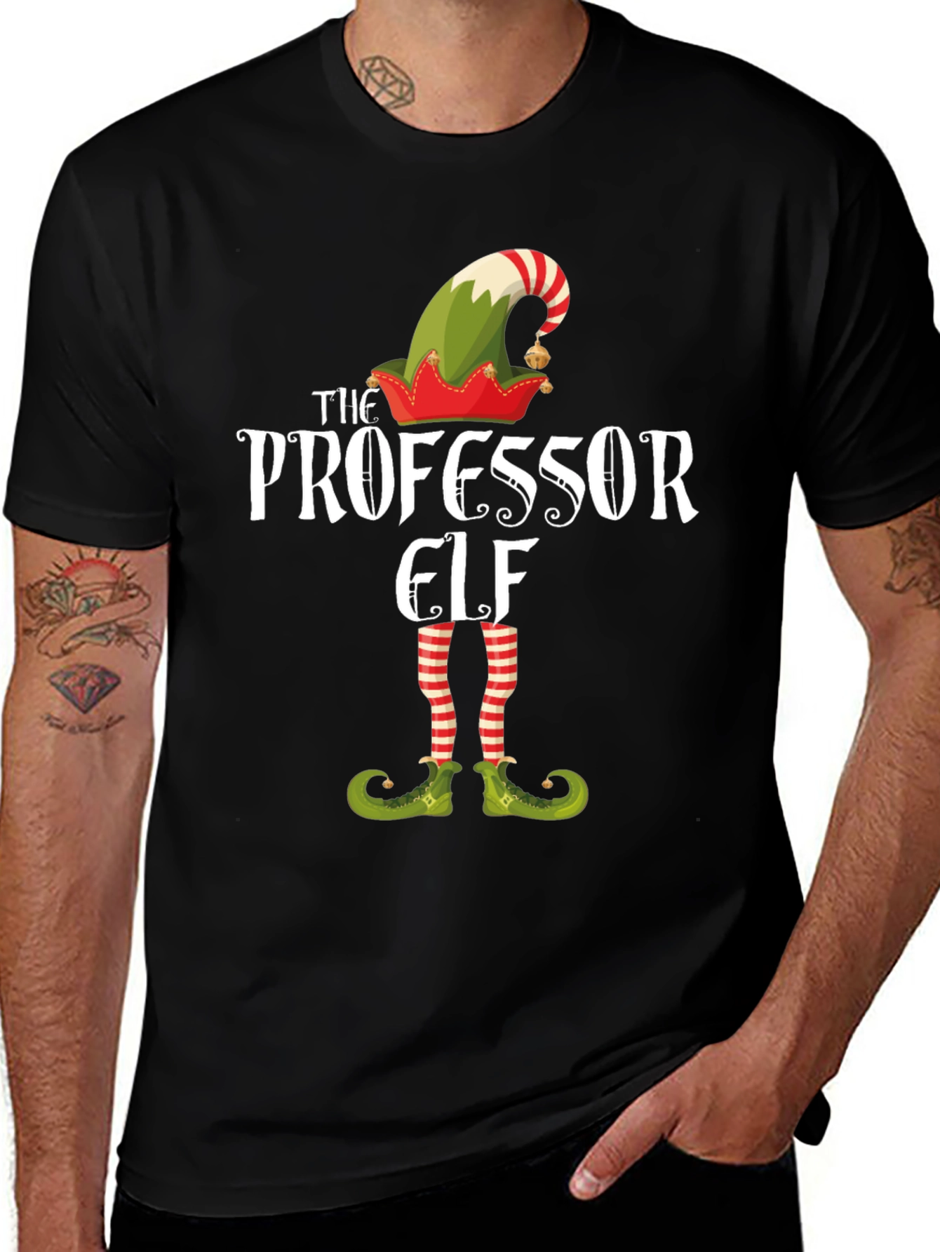 Professor Elf Graphic Tee