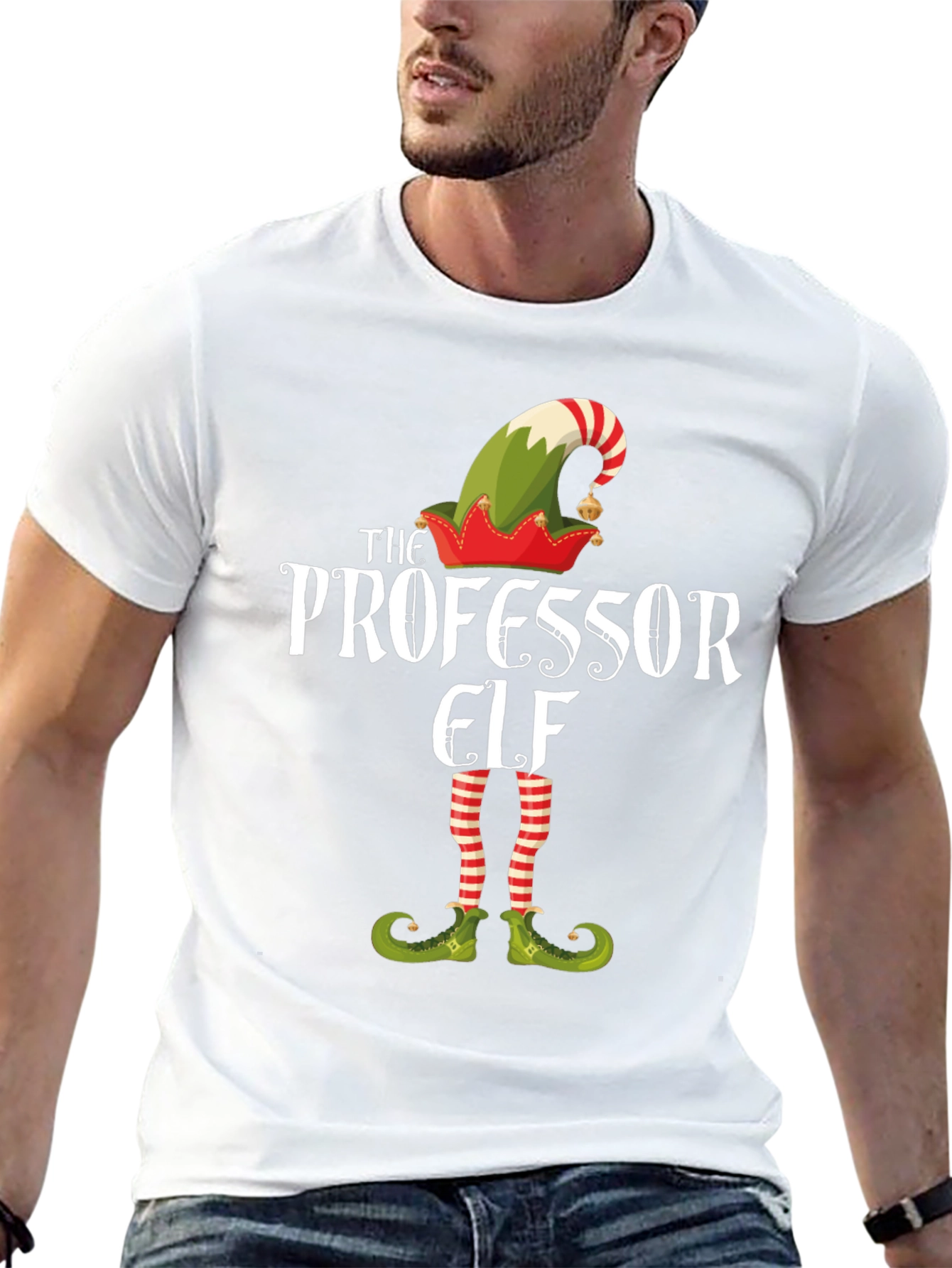 Professor Elf Graphic Tee