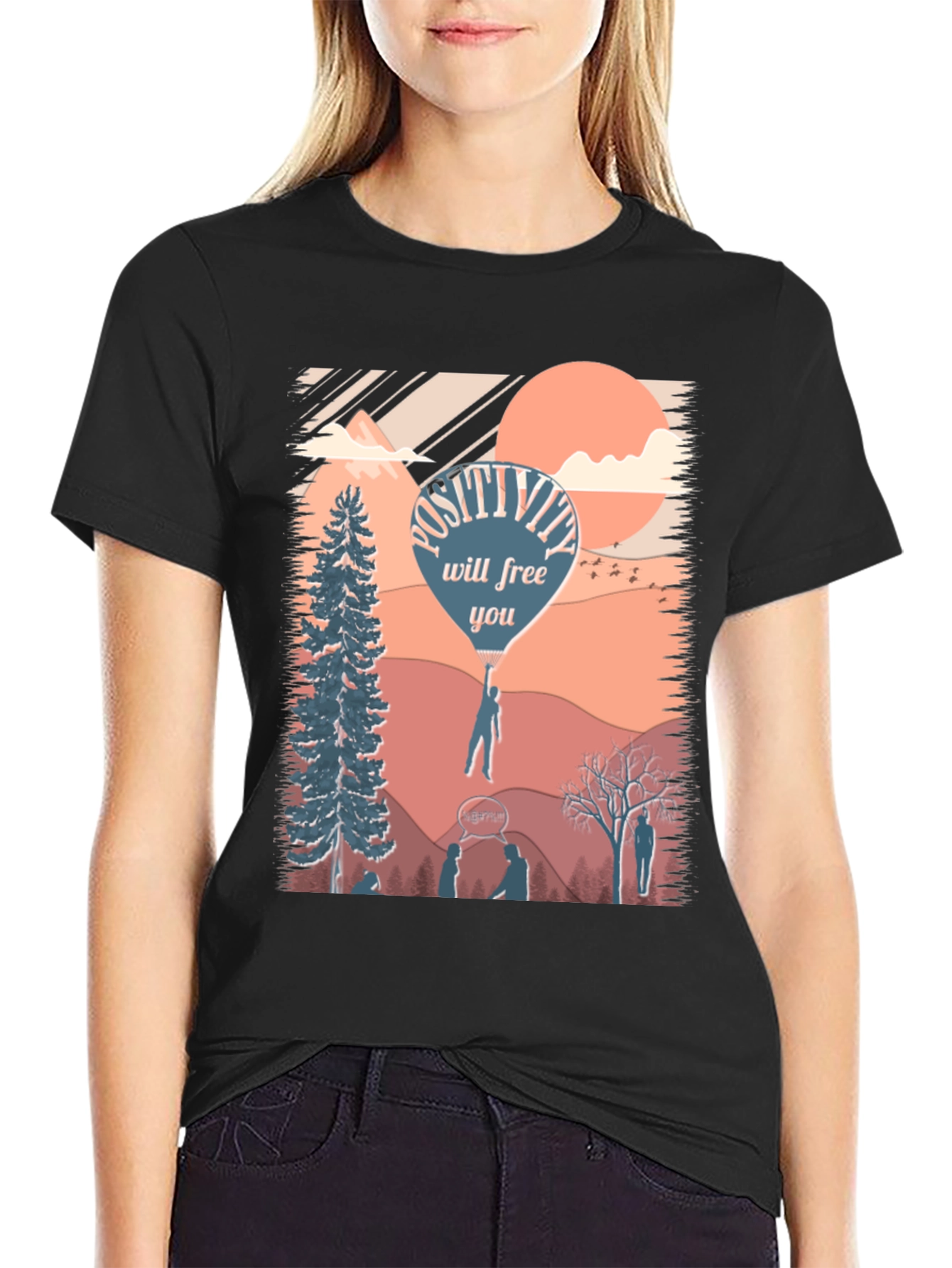 Positivity T-Shirt - Inspirational Design