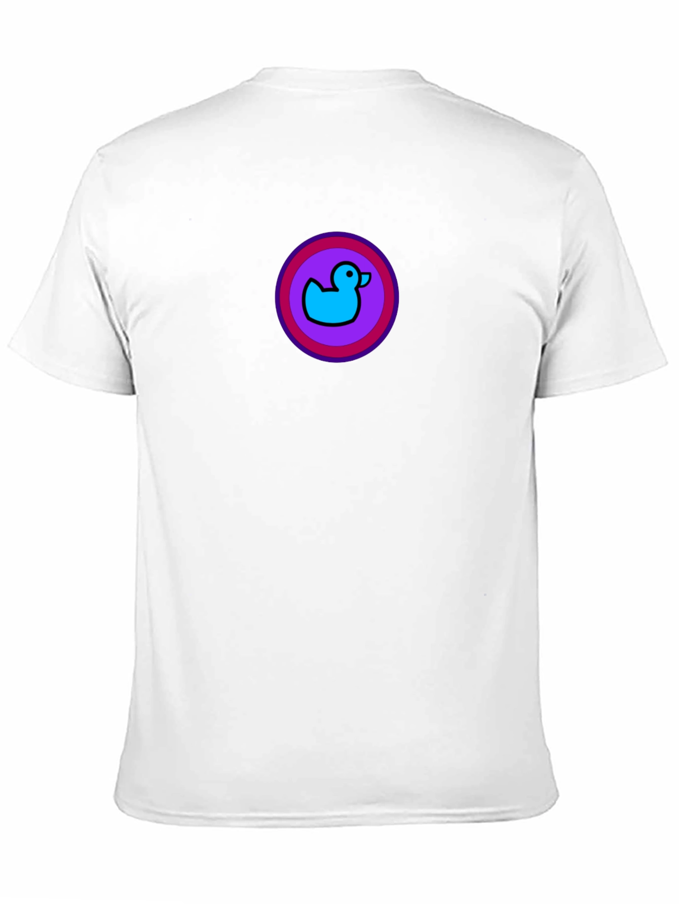 Duck Icon Graphic Tee - Black