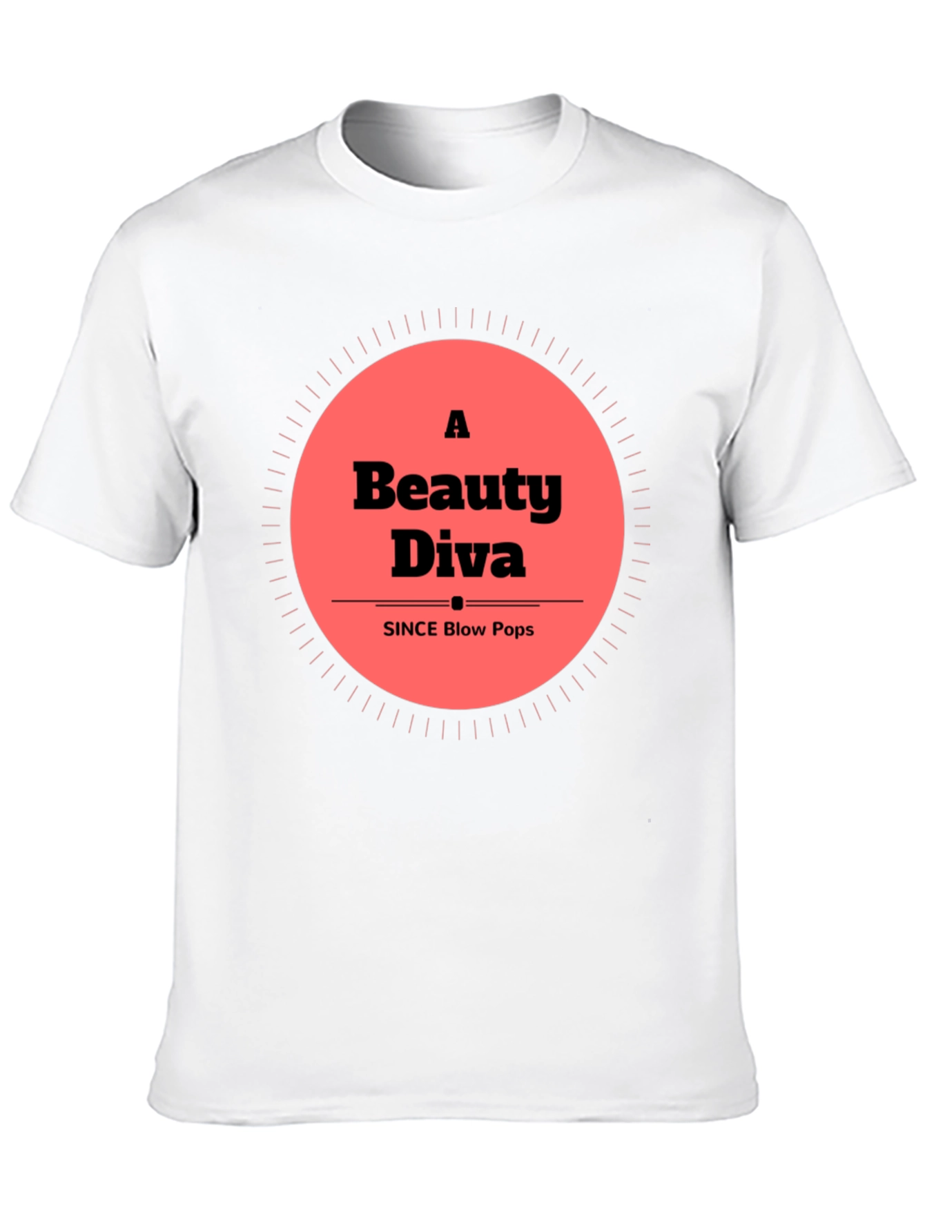Beauty Diva Black T-Shirt