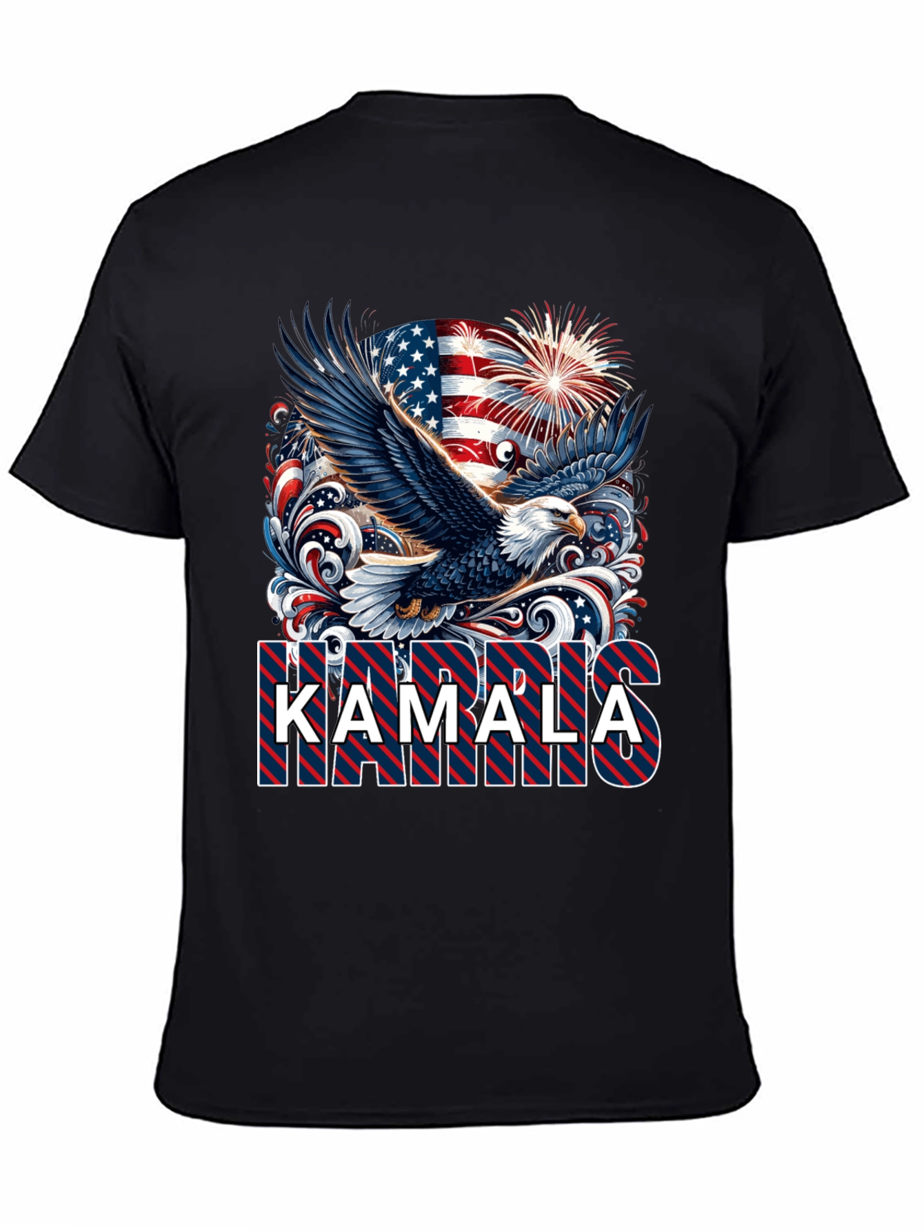 Kamala Harris Patriotic Eagle T-Shirt