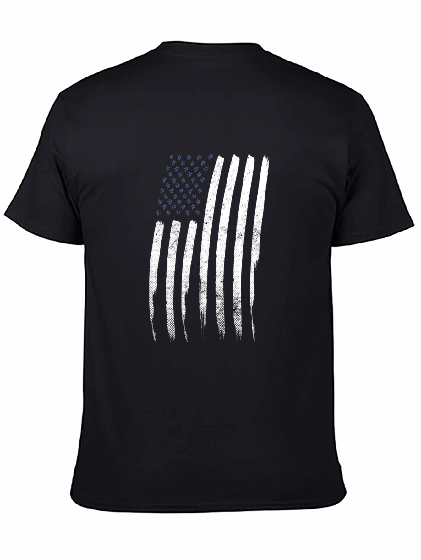 Distressed American Flag Graphic T-Shirt