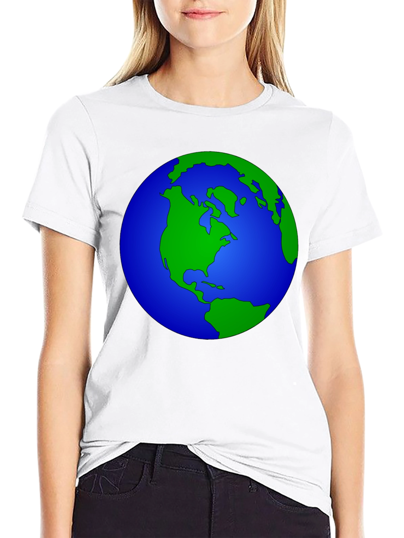 Earth Graphic Tee - Black