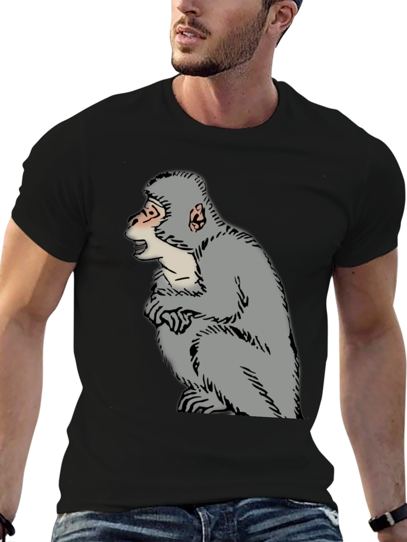 Monkey Graphic Tee - Fun & Unique T-Shirt