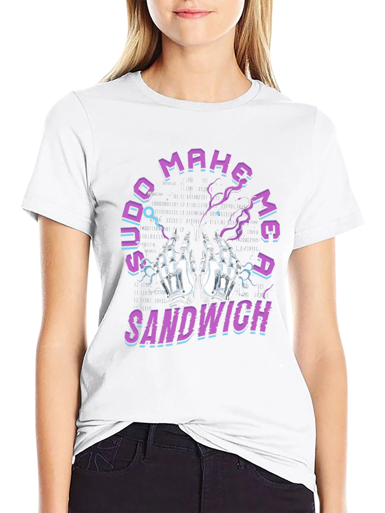 Sudo Make Me A Sandwich Graphic T-Shirt