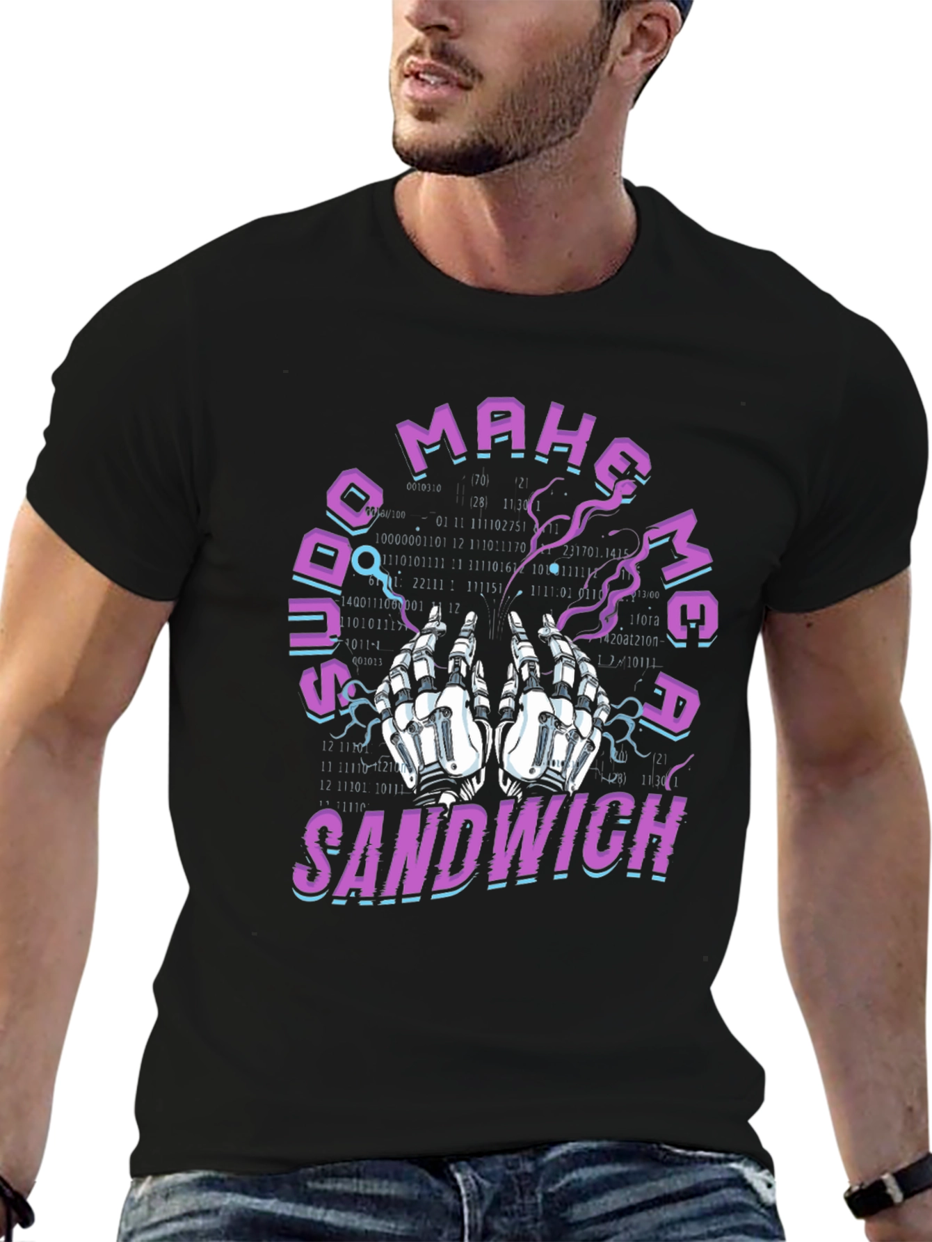 Sudo Make Me A Sandwich Graphic T-Shirt