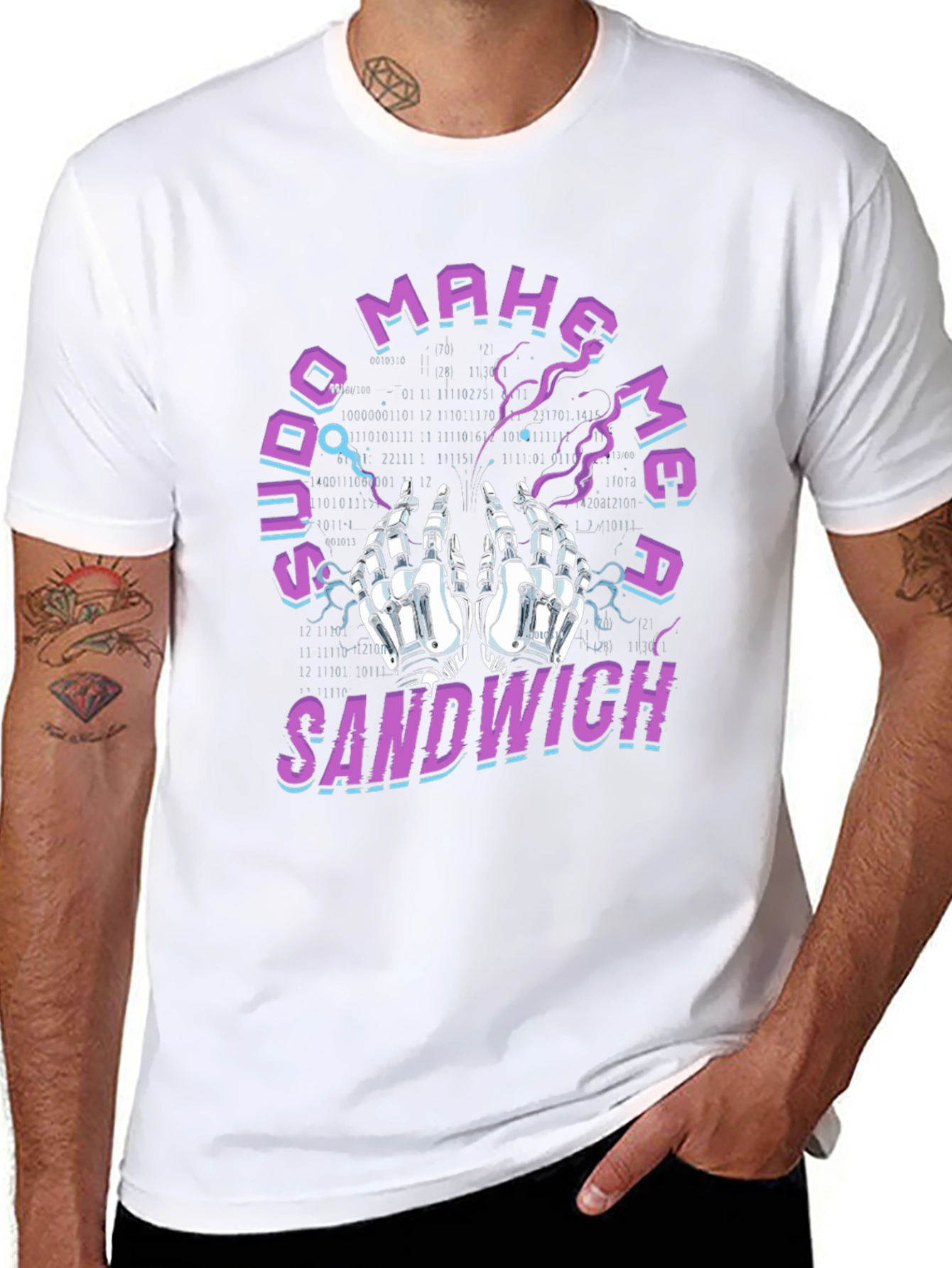 Sudo Make Me A Sandwich Graphic T-Shirt