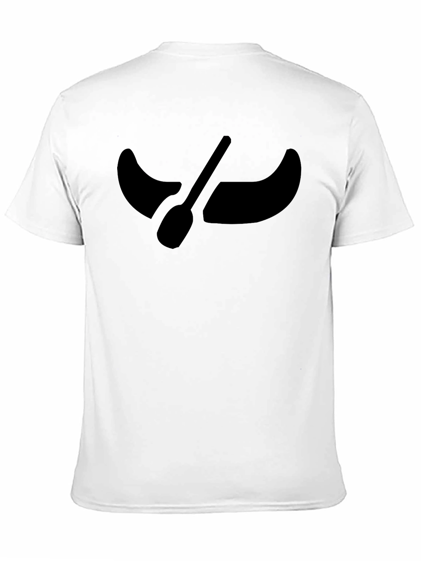 Canoe Paddle Graphic Tee - Black