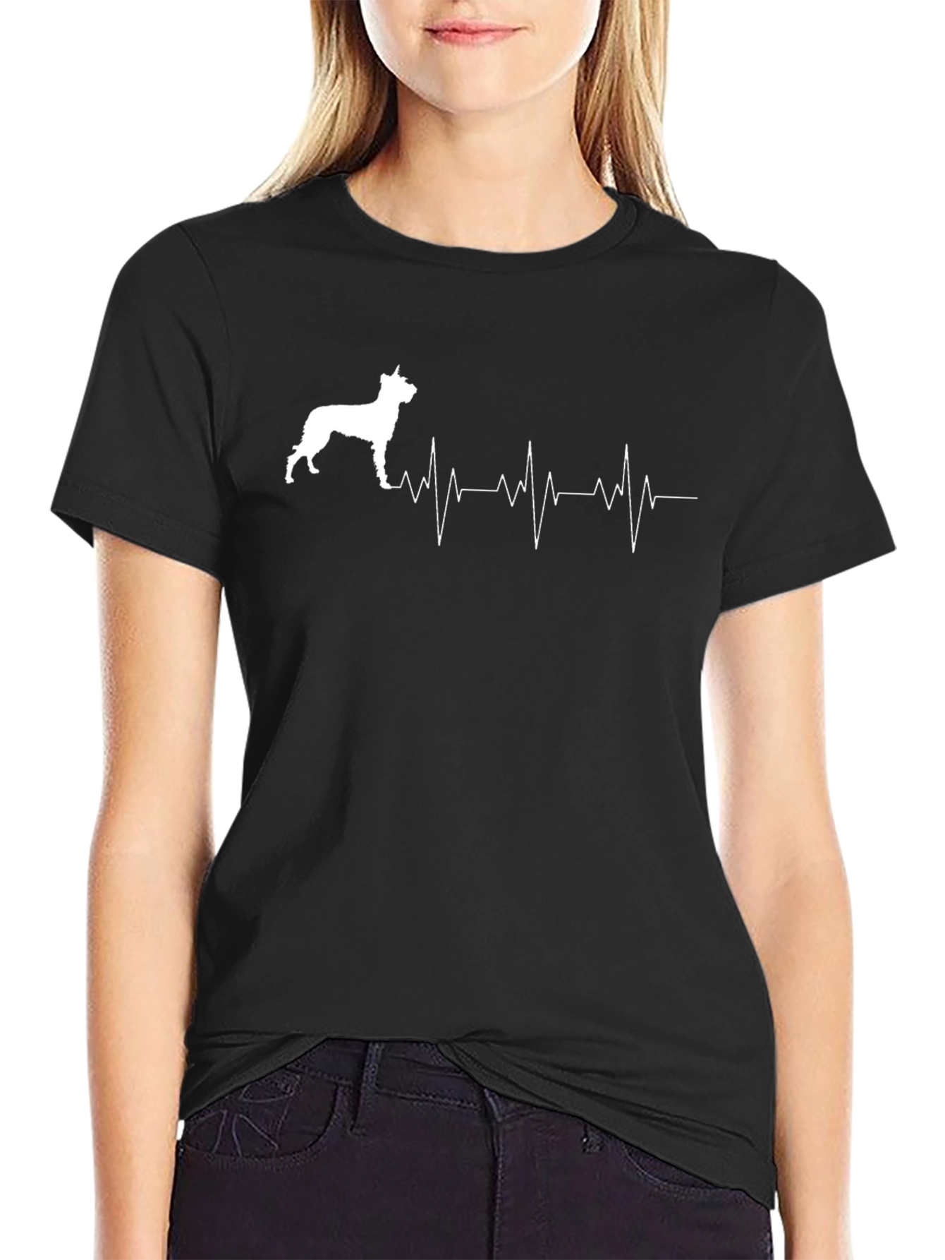 Dog Heartbeat T-Shirt - Dog Lover Tee