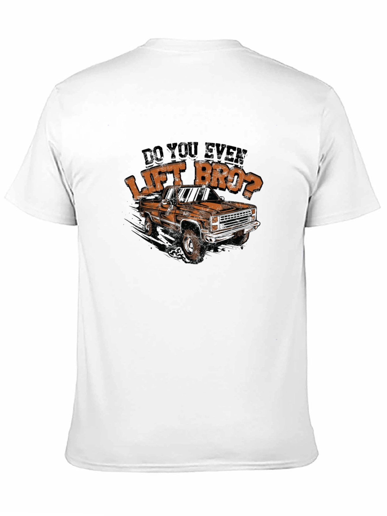 Do You Even Lift Bro Truck Graphic Tee