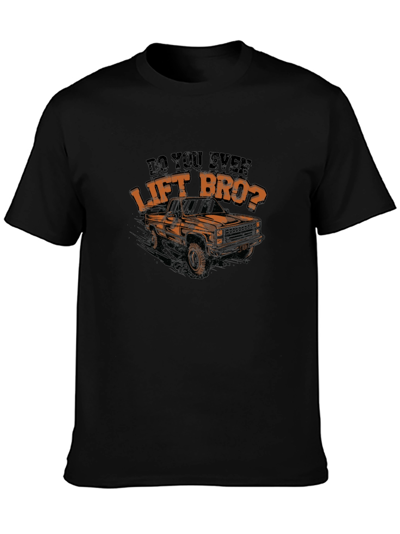 Do You Even Lift Bro Truck Graphic Tee