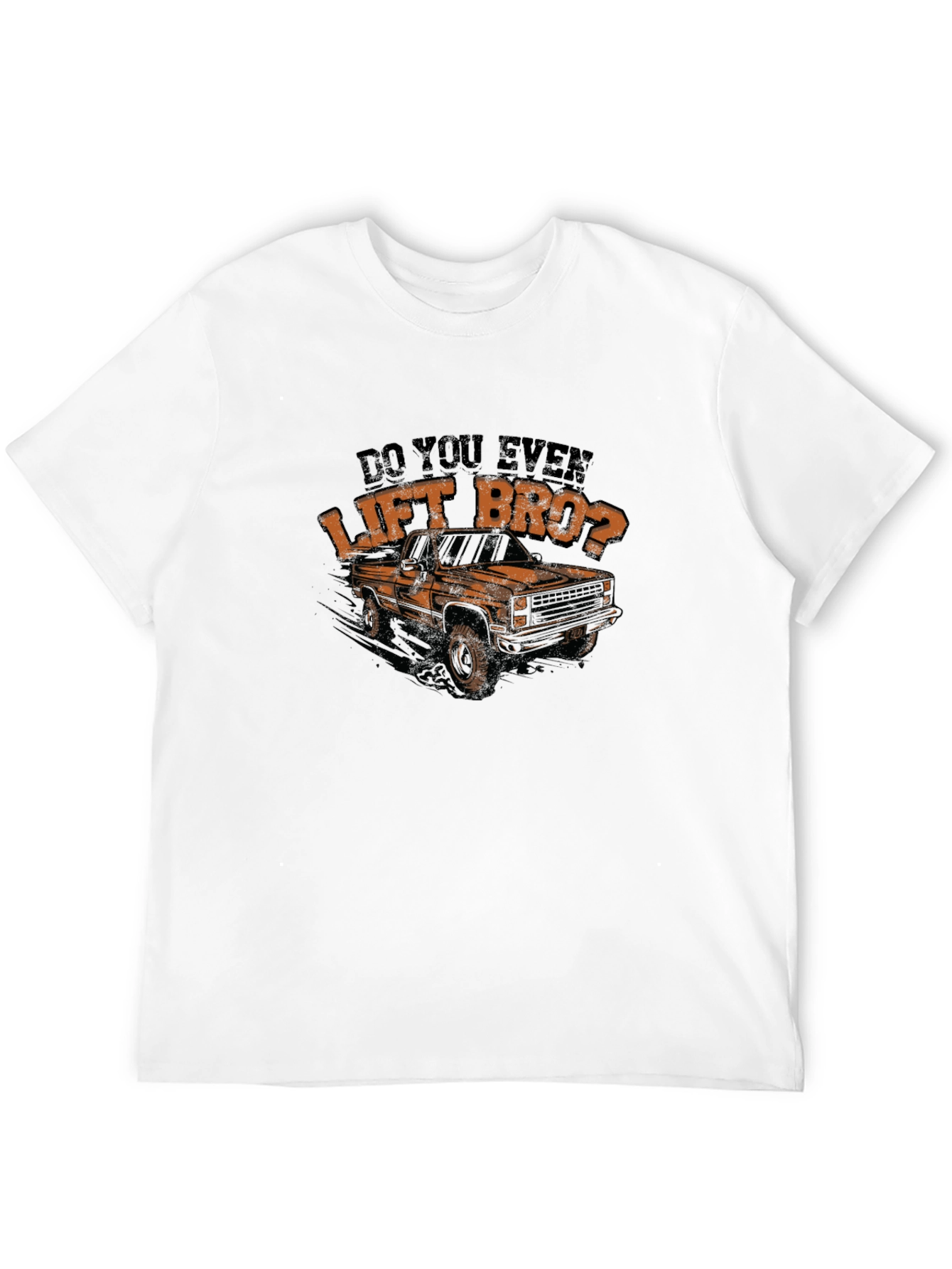 Do You Even Lift Bro Truck Graphic Tee