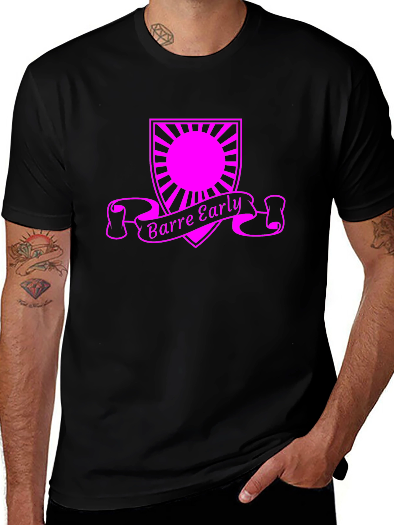 Barre Early Graphic Tee - Fitness Apparel