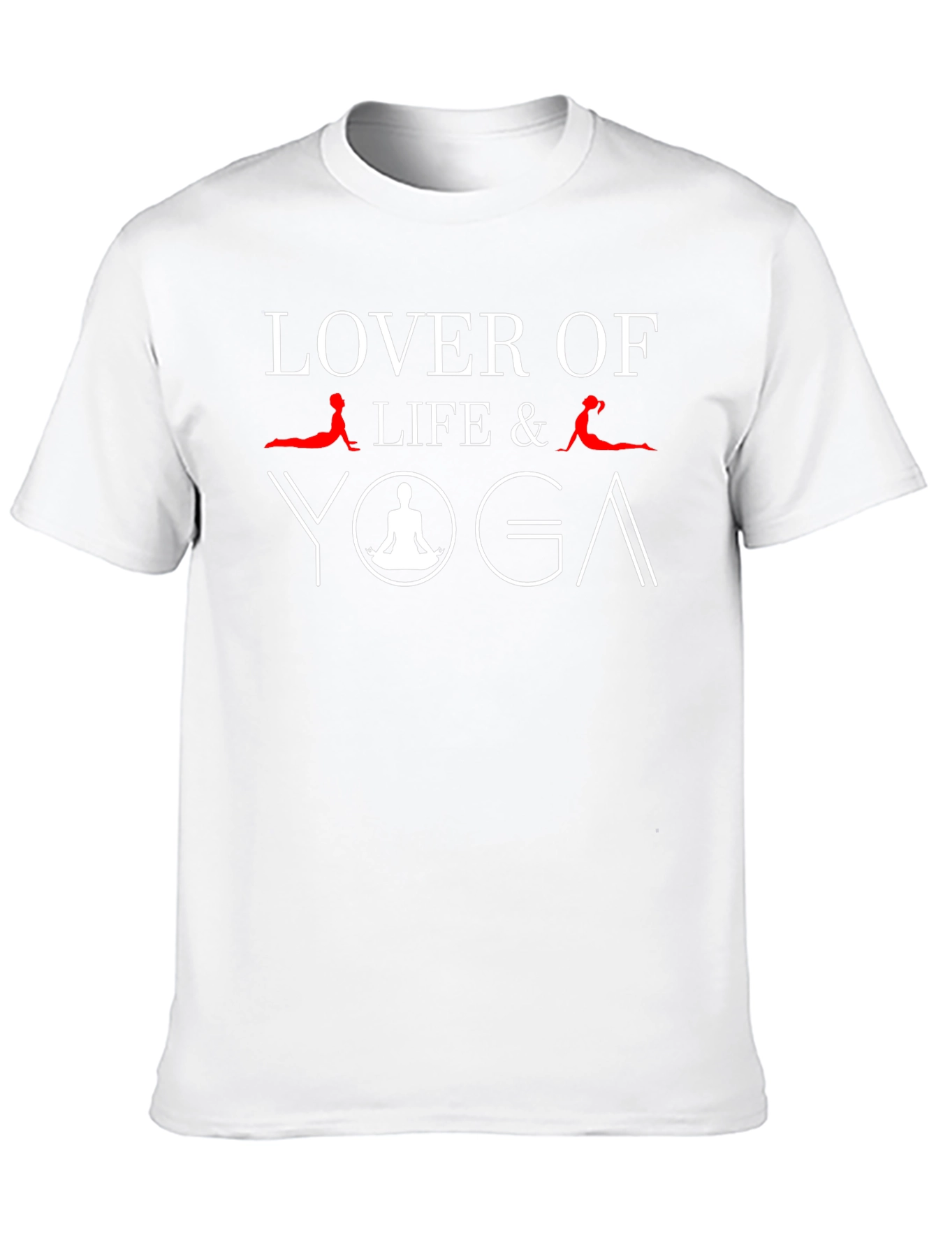 Lover of Life and Yoga Graphic T-Shirt