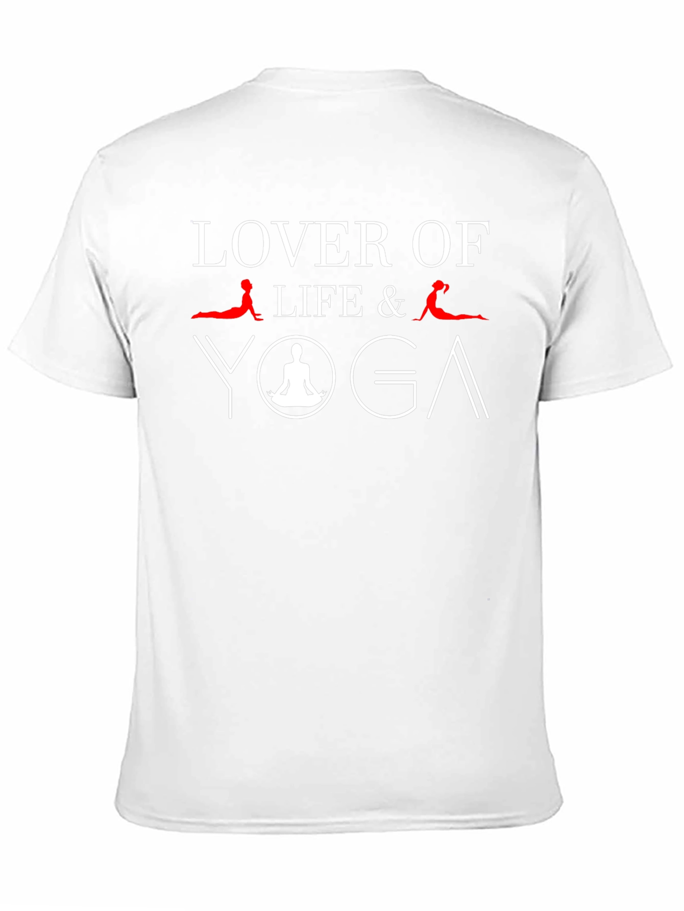 Lover of Life and Yoga Graphic T-Shirt