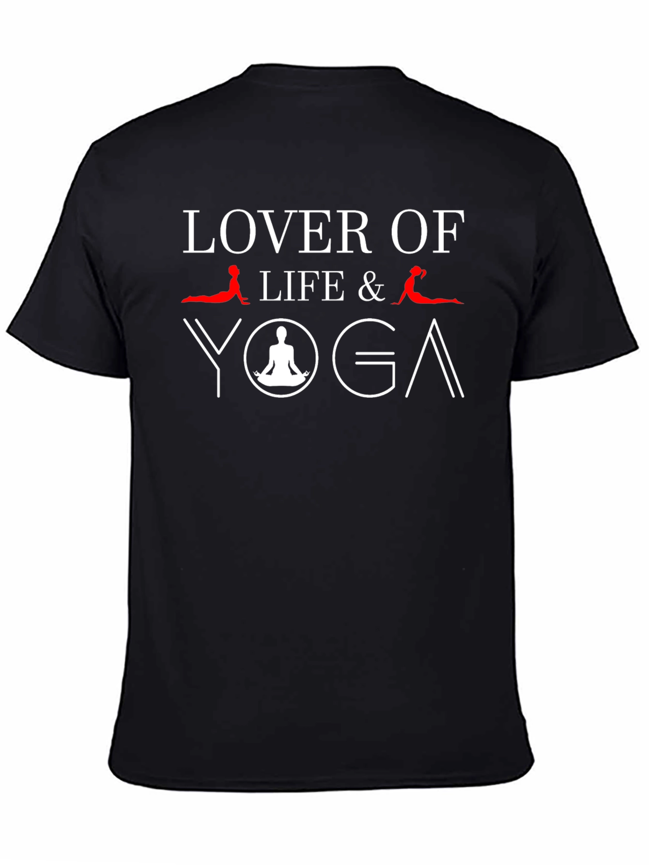 Lover of Life and Yoga Graphic T-Shirt