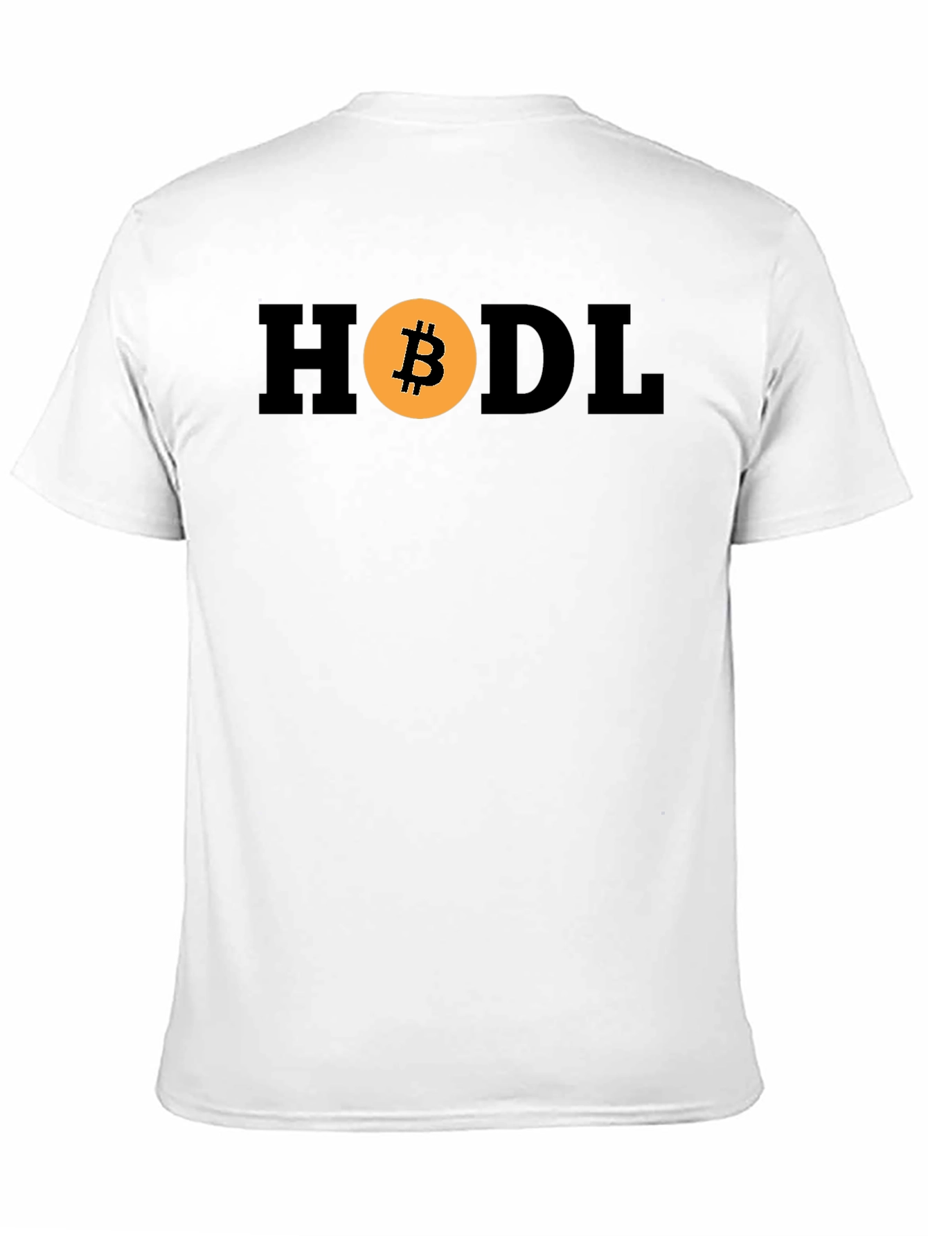 HODL Bitcoin Crypto T-Shirt - Black Cotton