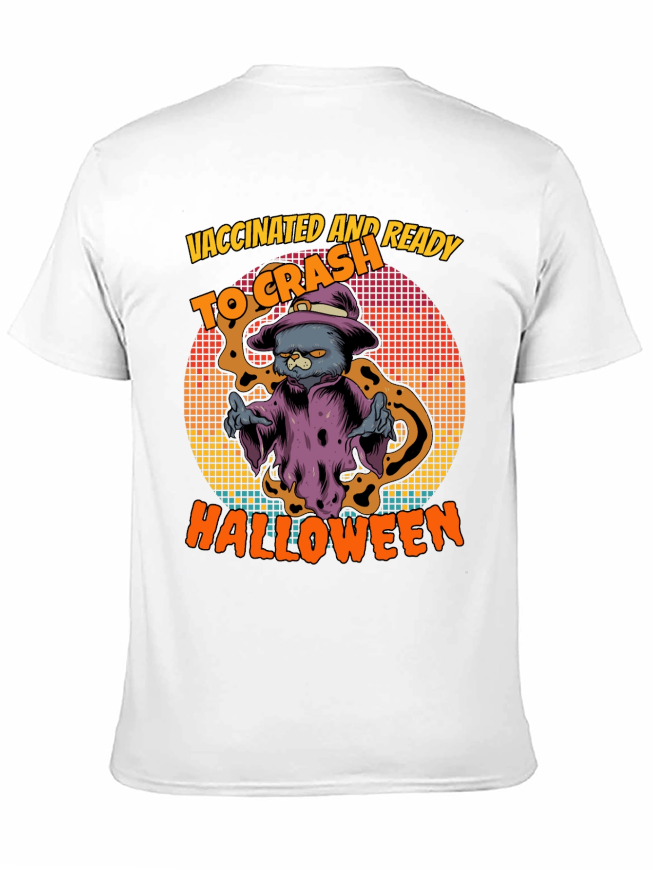 Vaccinated & Ready to Crash Halloween T-Shirt