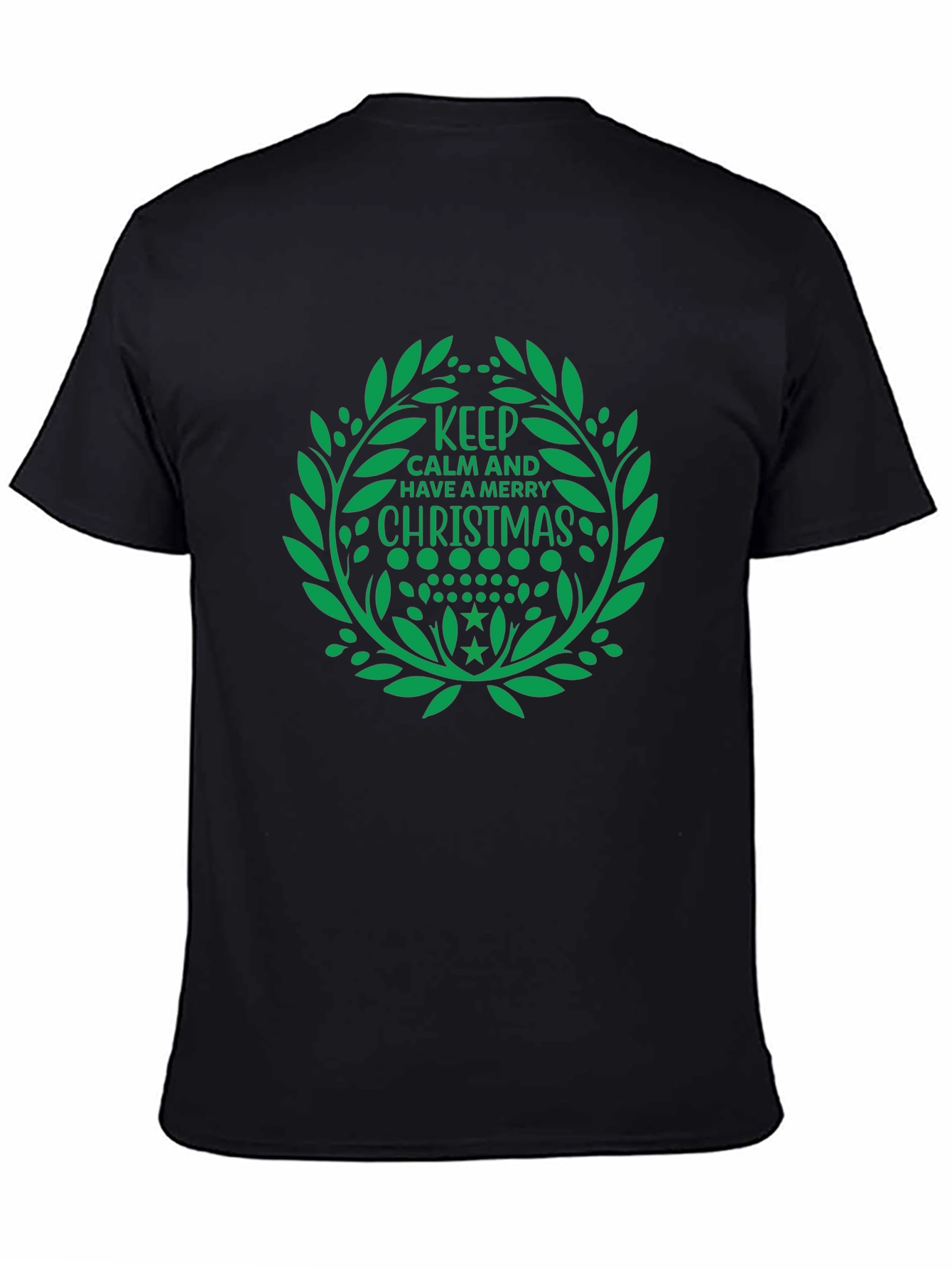Keep Calm Merry Christmas Graphic Tee