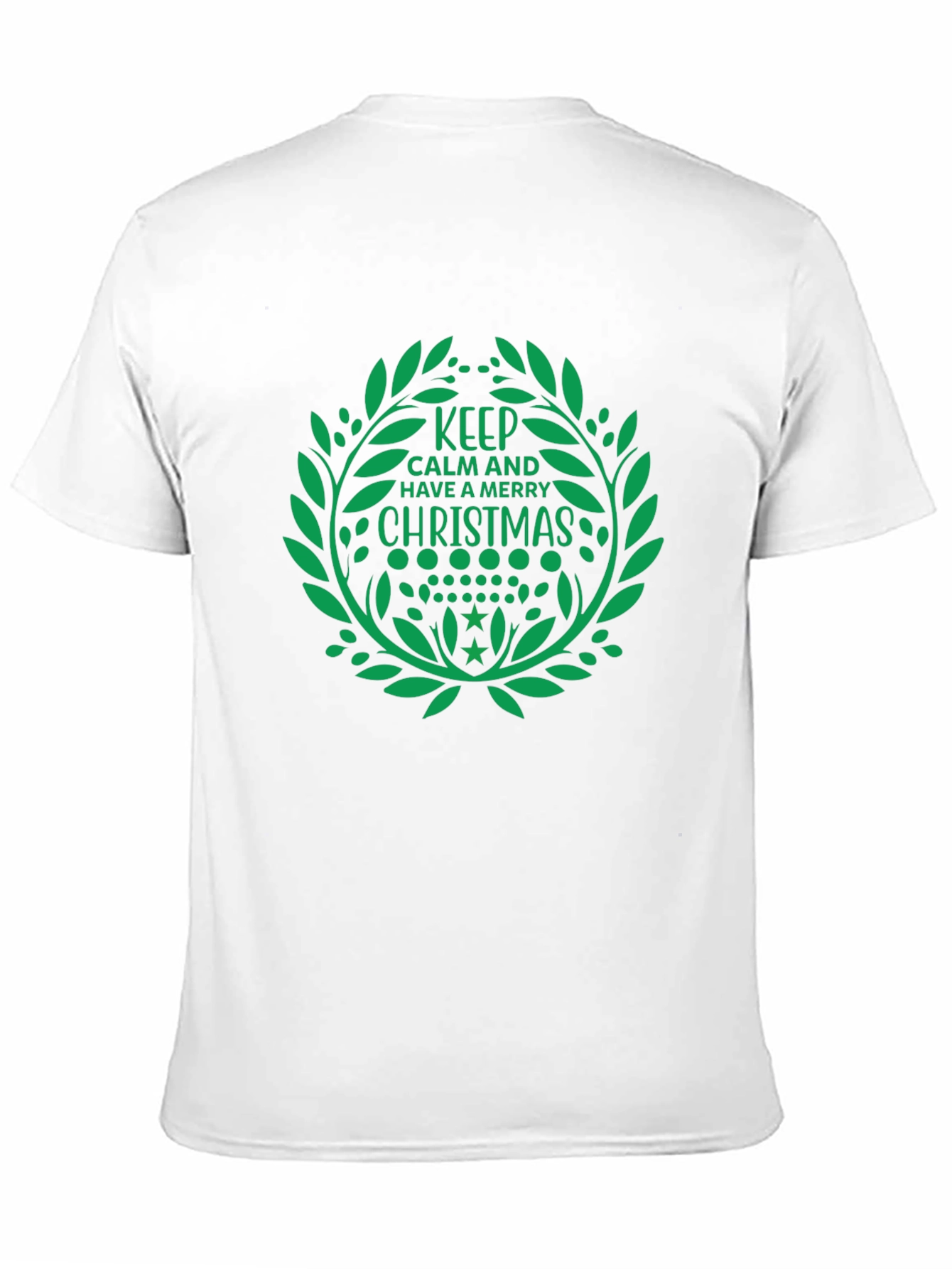 Keep Calm Merry Christmas Graphic Tee