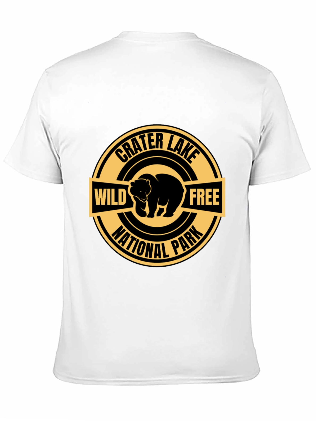 Crater Lake National Park Wild and Free Bear T-Shirt
