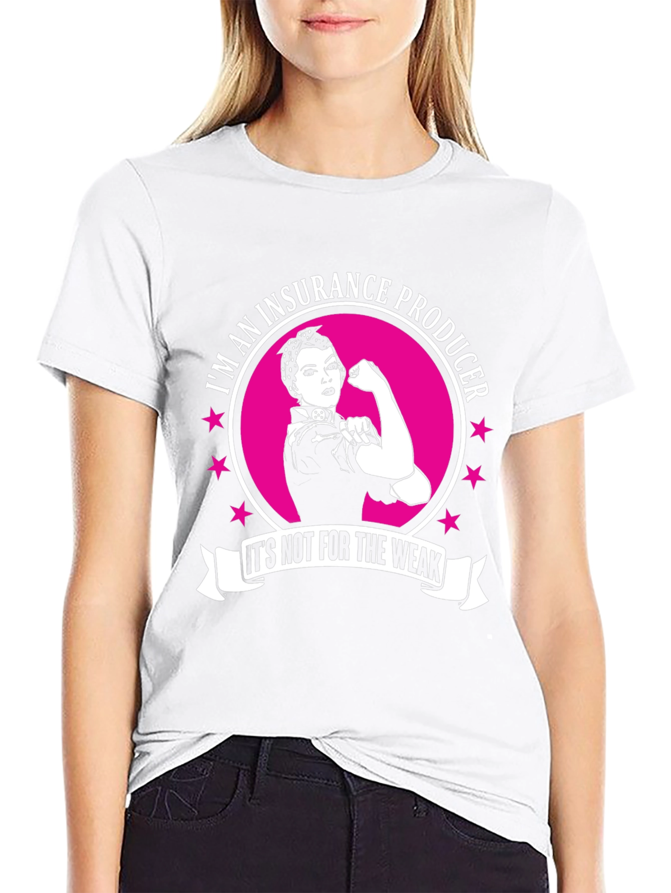 Insurance Producer Strong Woman T-Shirt