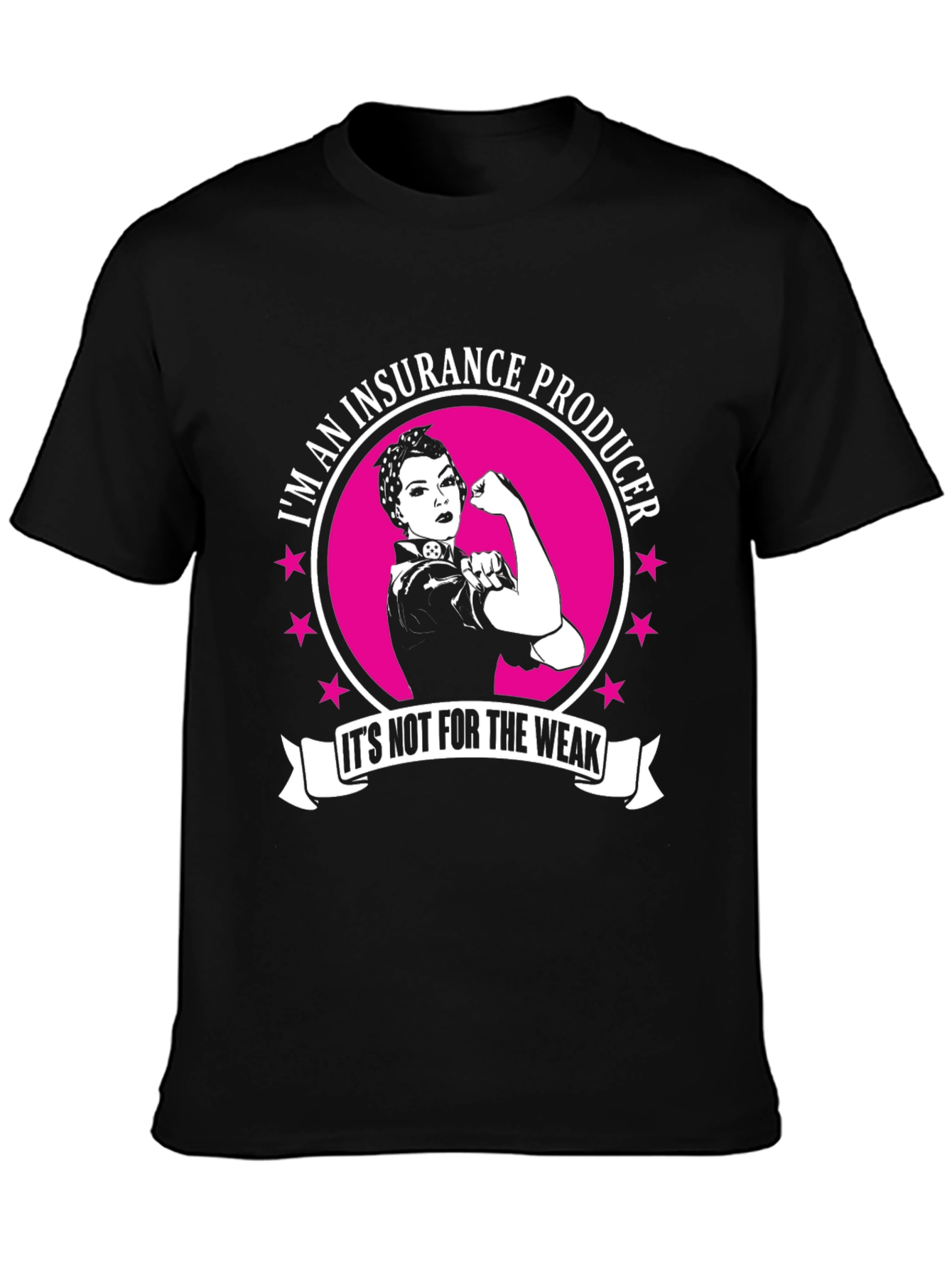 Insurance Producer Strong Woman T-Shirt