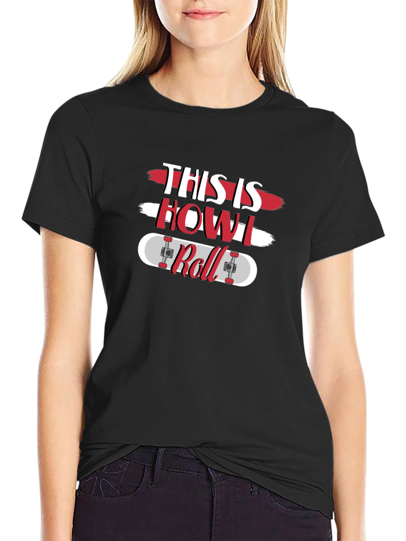 This is How I Roll Skateboard T-Shirt
