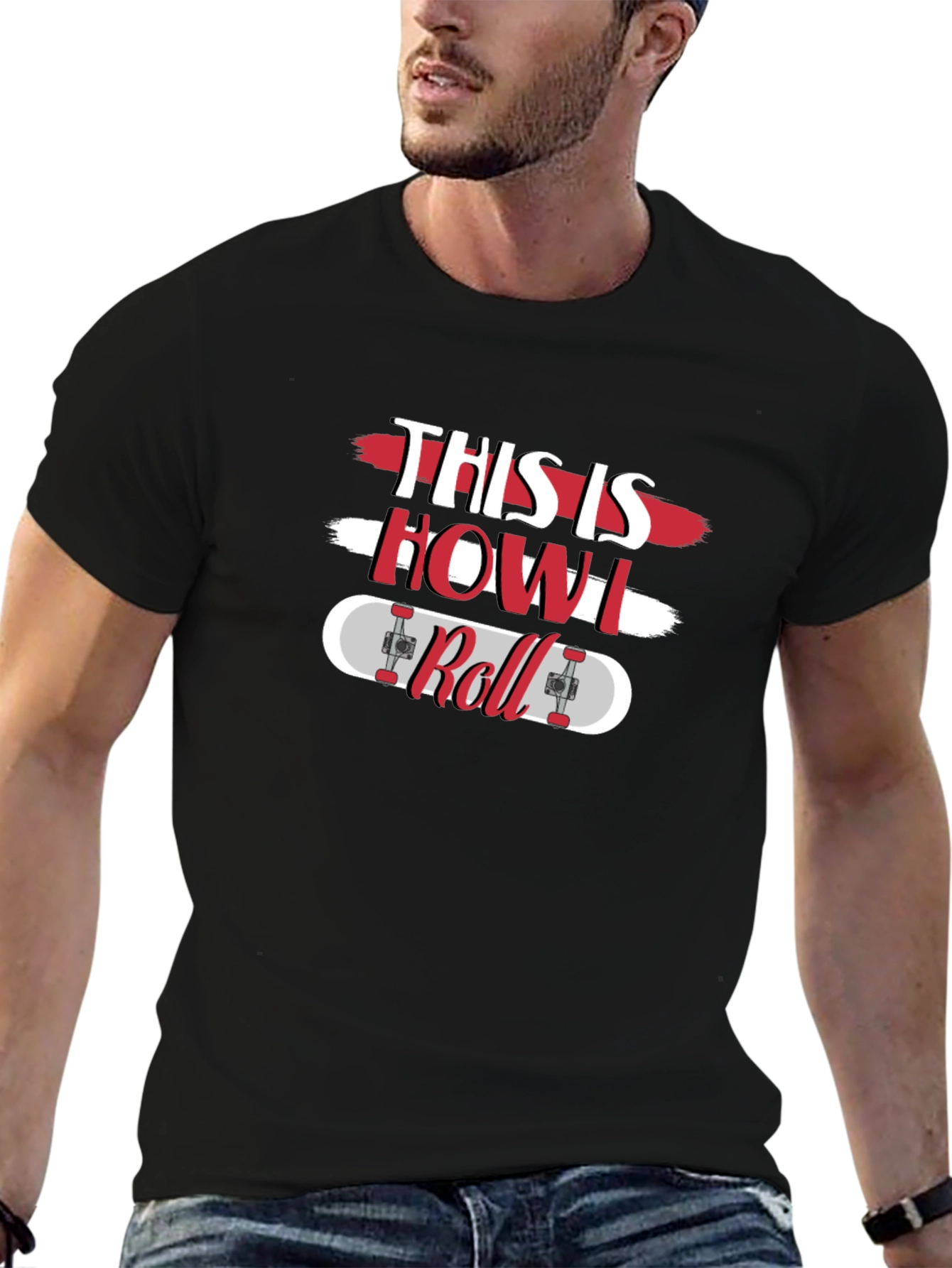 This is How I Roll Skateboard T-Shirt