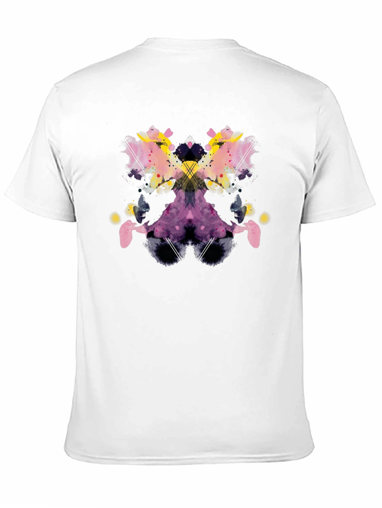 Abstract Rorschach Ink Blot Graphic Tee