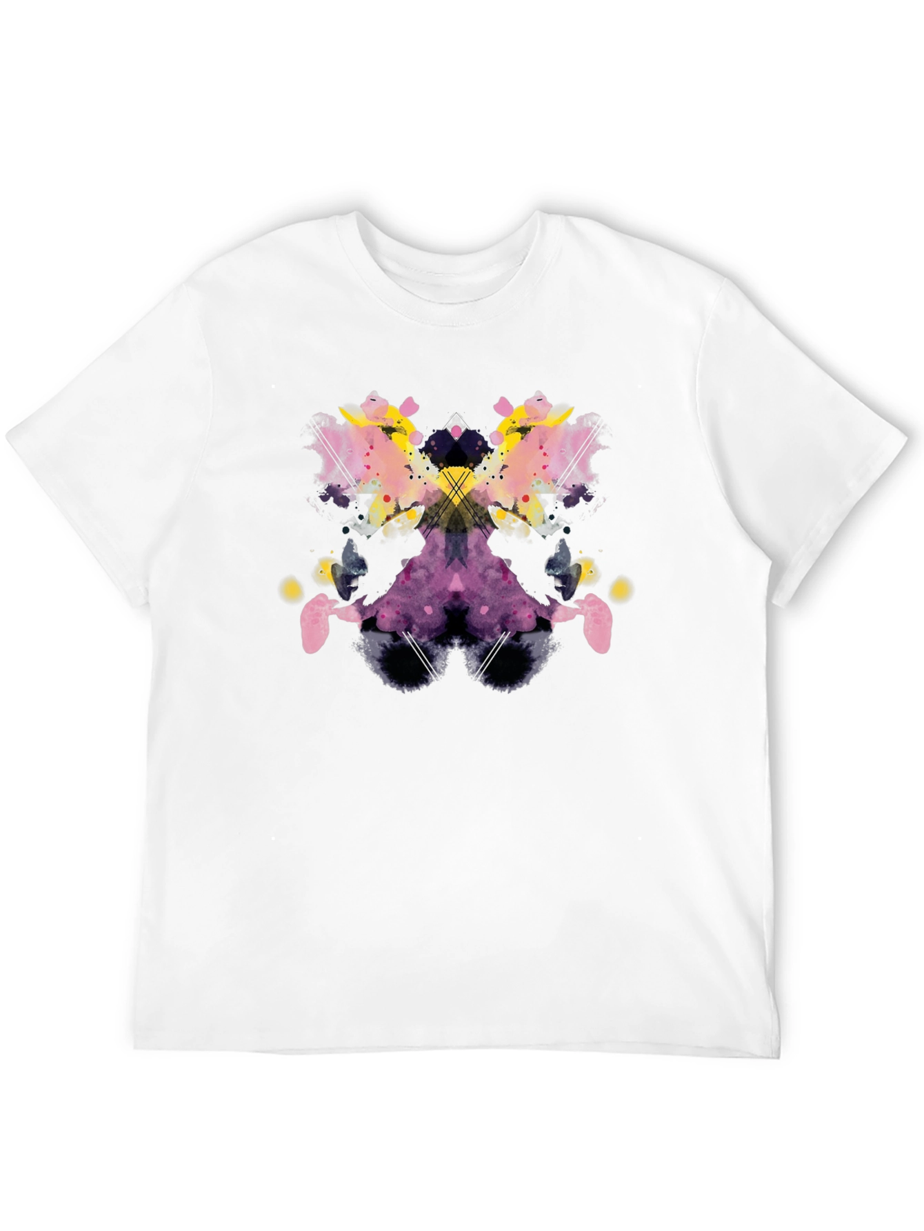 Abstract Rorschach Ink Blot Graphic Tee