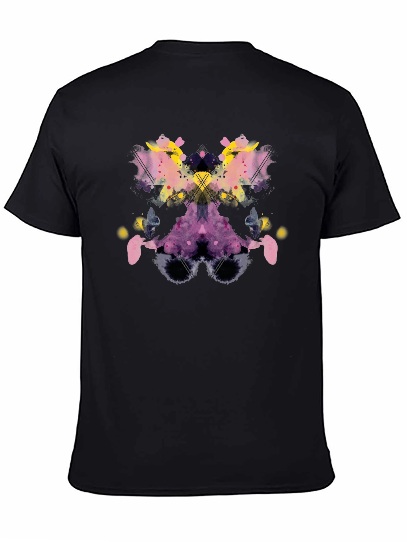 Abstract Rorschach Ink Blot Graphic Tee