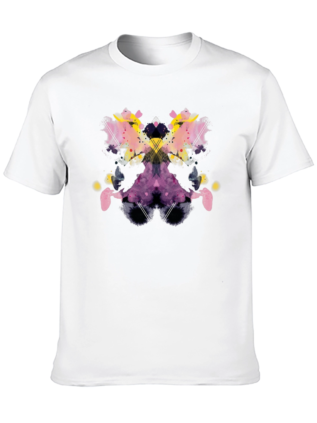 Abstract Rorschach Ink Blot Graphic Tee