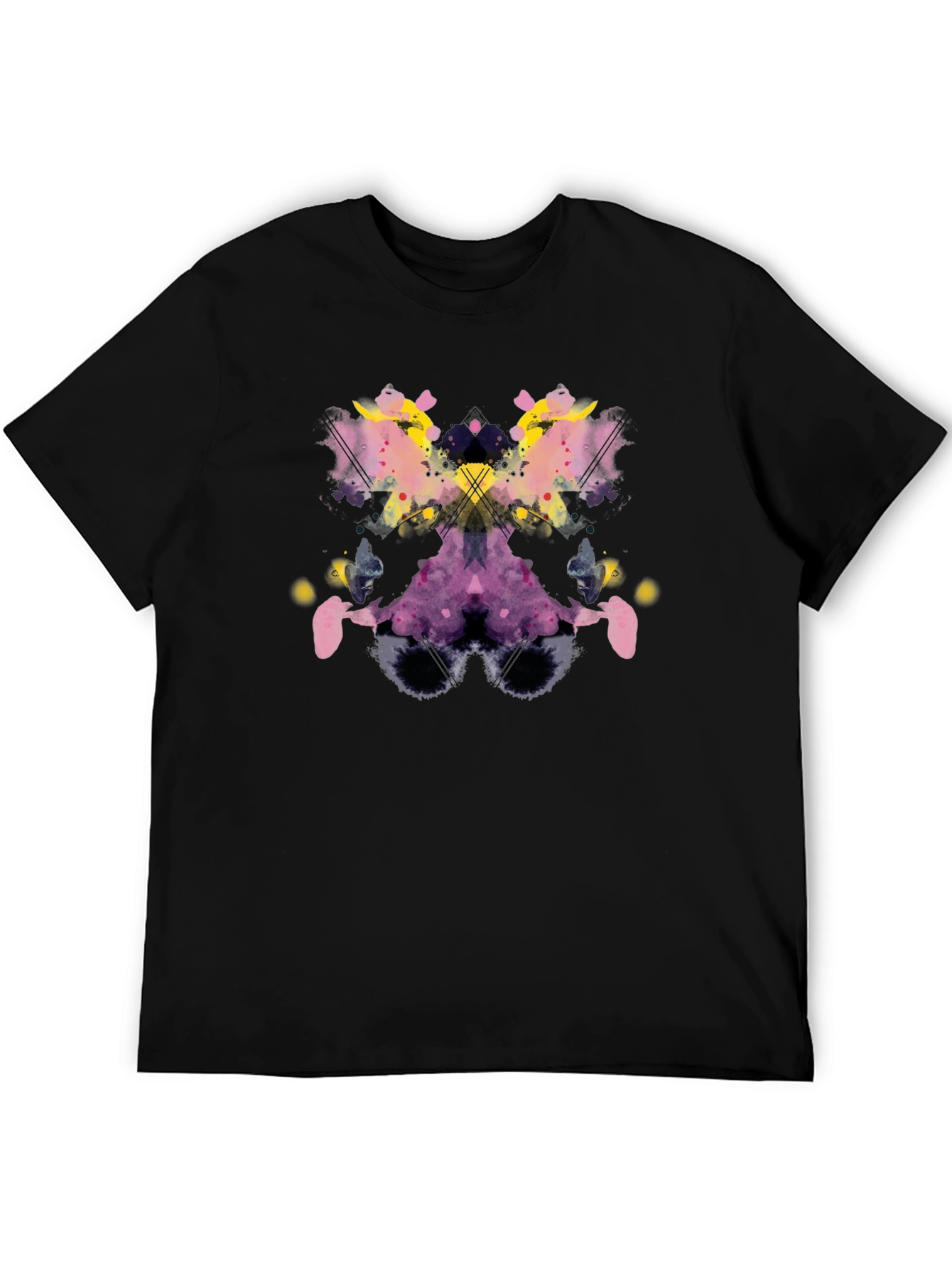 Abstract Rorschach Ink Blot Graphic Tee