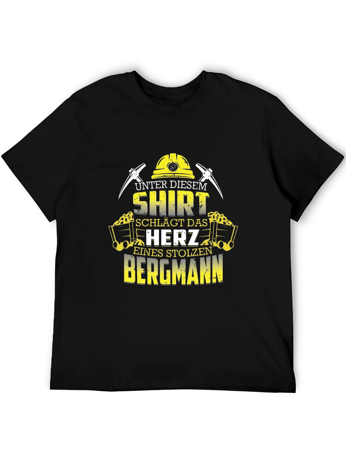 Miner Pride T-Shirt - German Coal Miner Design
