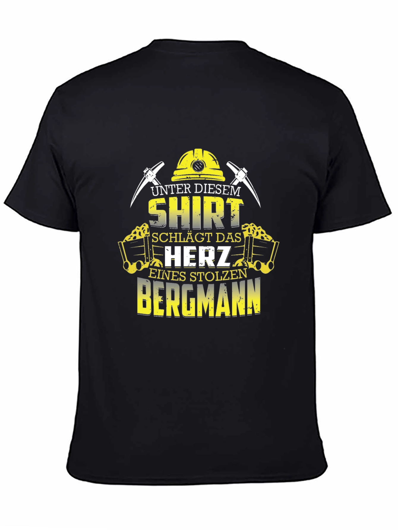 Miner Pride T-Shirt - German Coal Miner Design