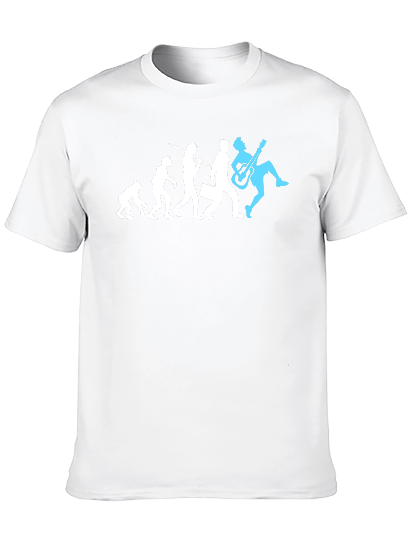 Evolution of Rock T-Shirt - Funny Musician Tee