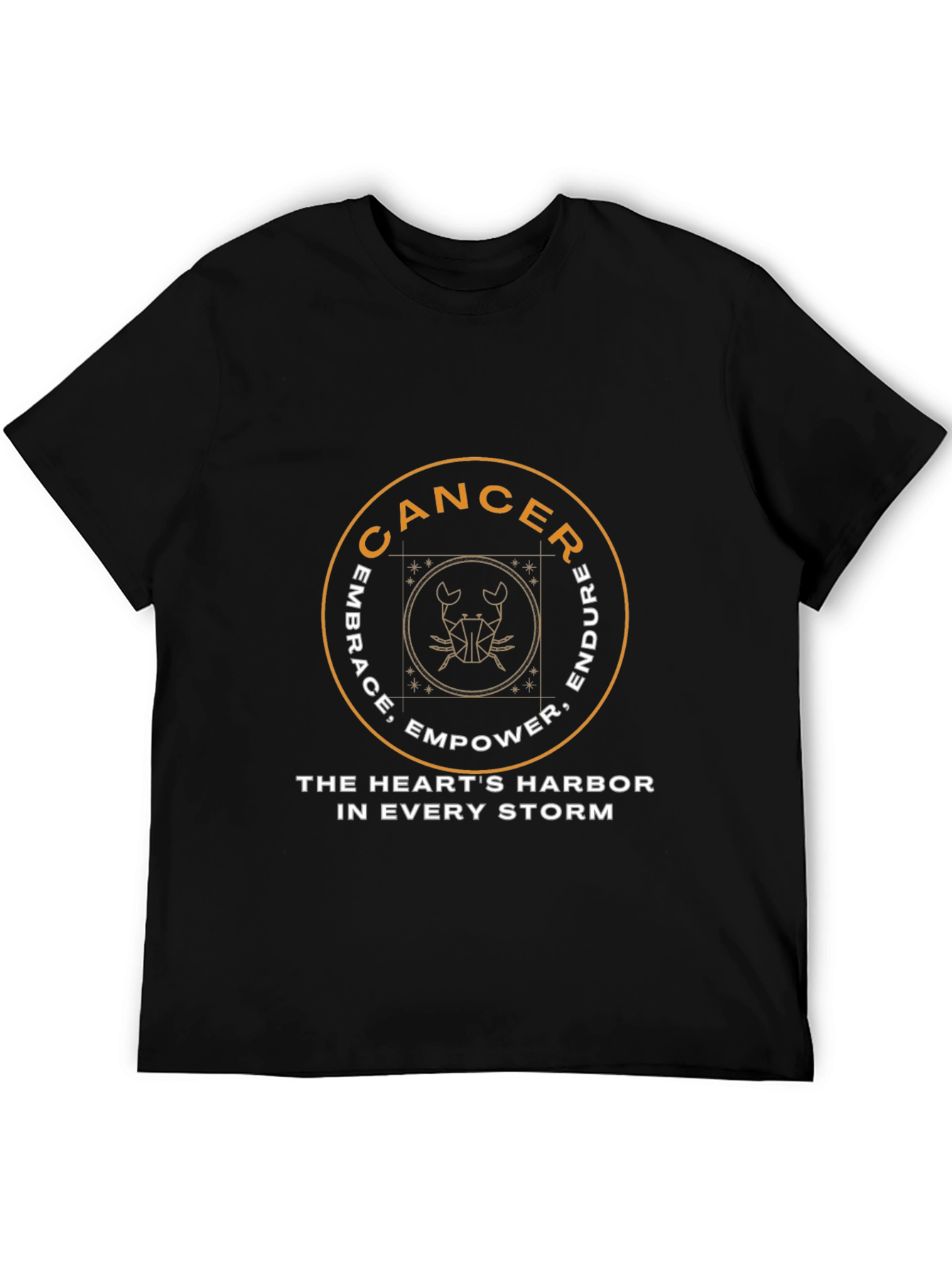 Cancer Zodiac T-Shirt: Embrace Empower Endure